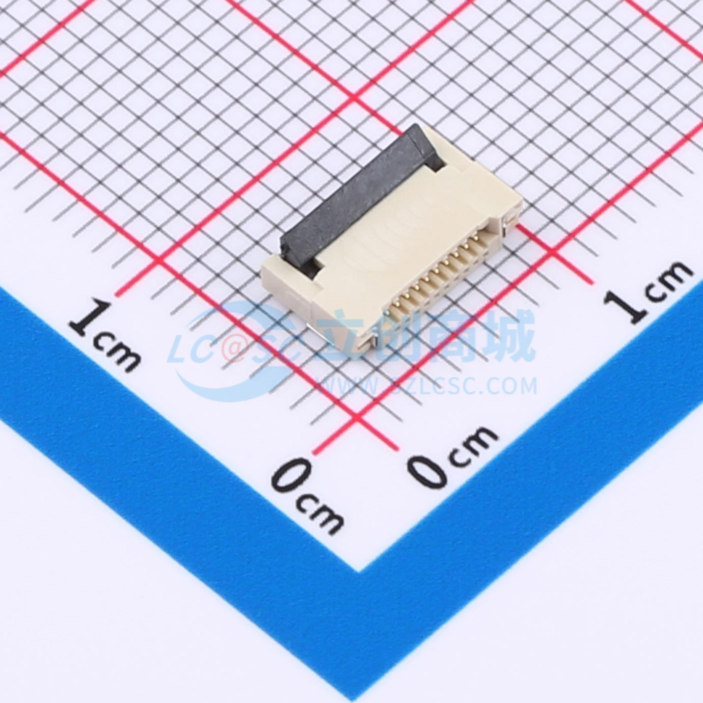 点击查看大图 FPC05-H0.5-10AH2.0实物图