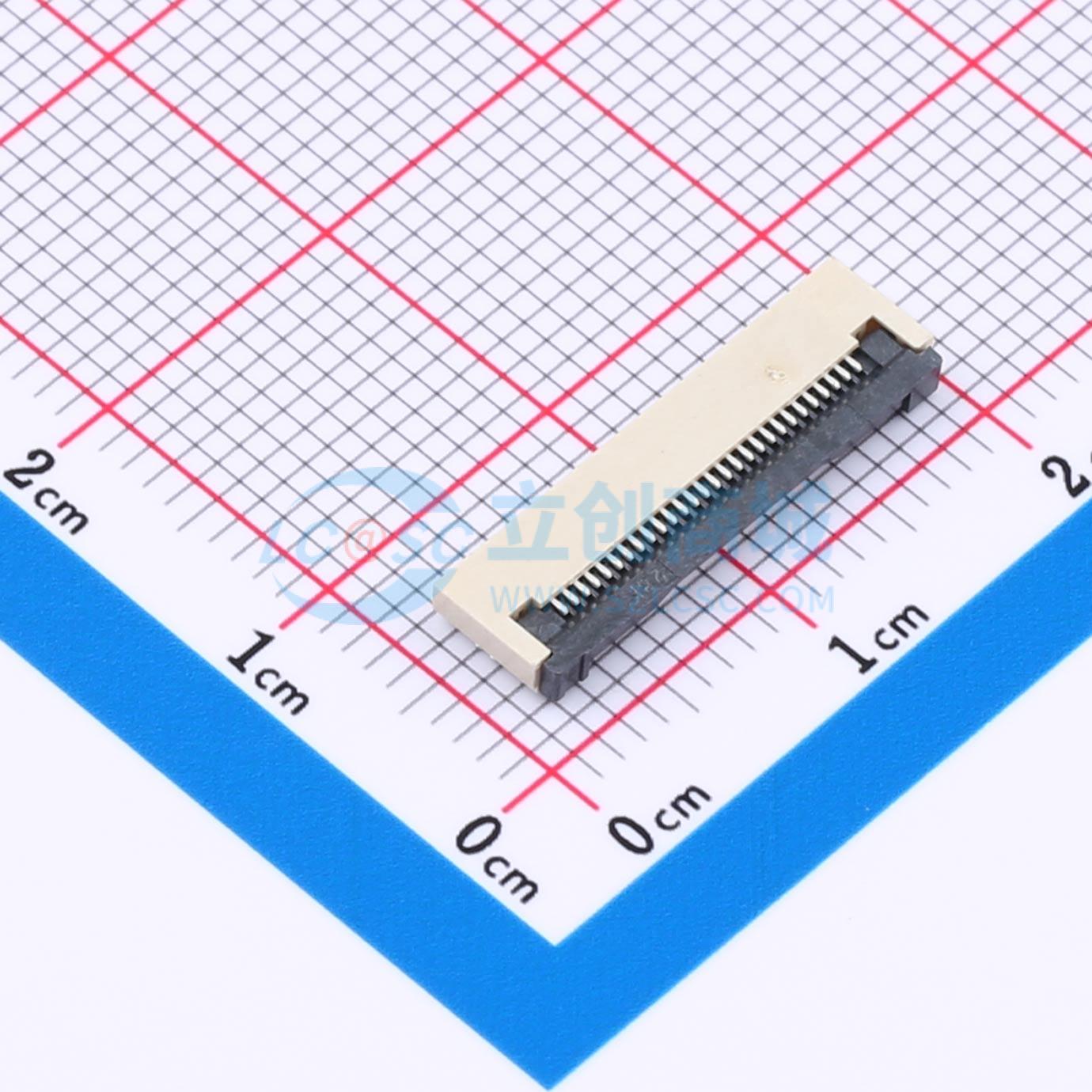 点击查看大图 FPC06-Q0.5-28AH2.0实物图