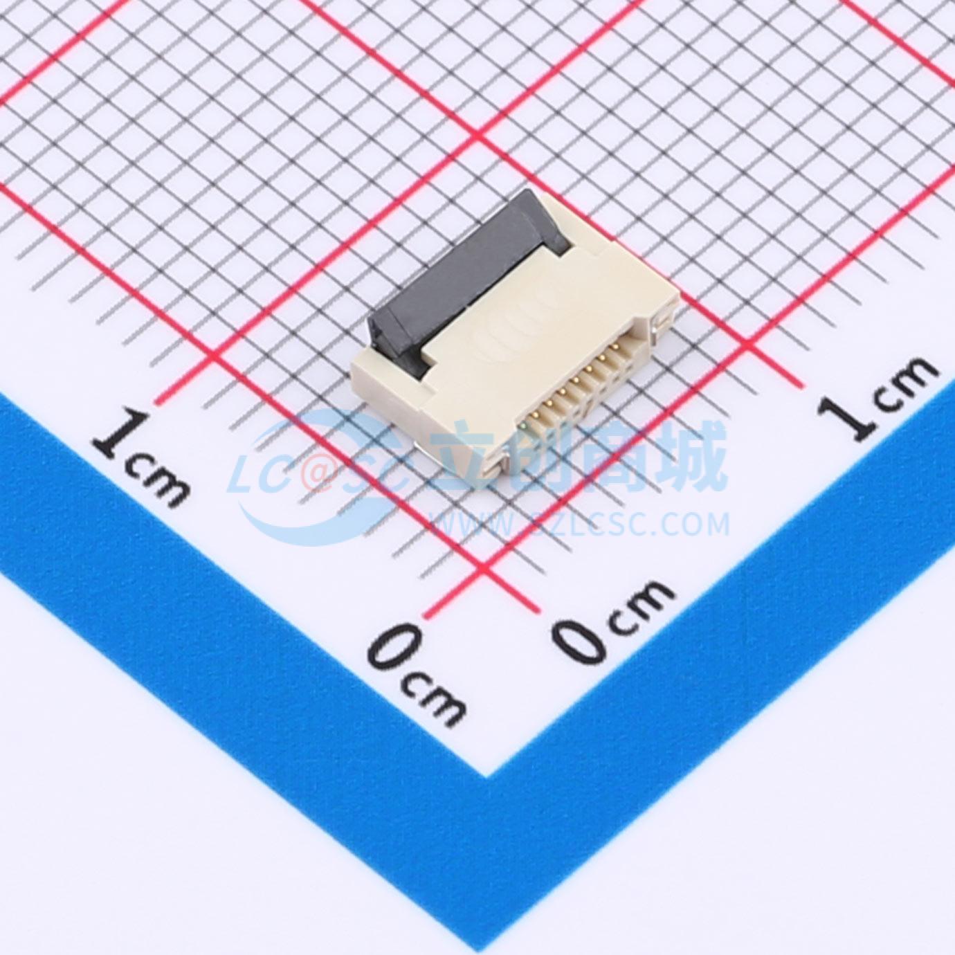 点击查看大图 FPC05-H0.5-8AH2.0实物图