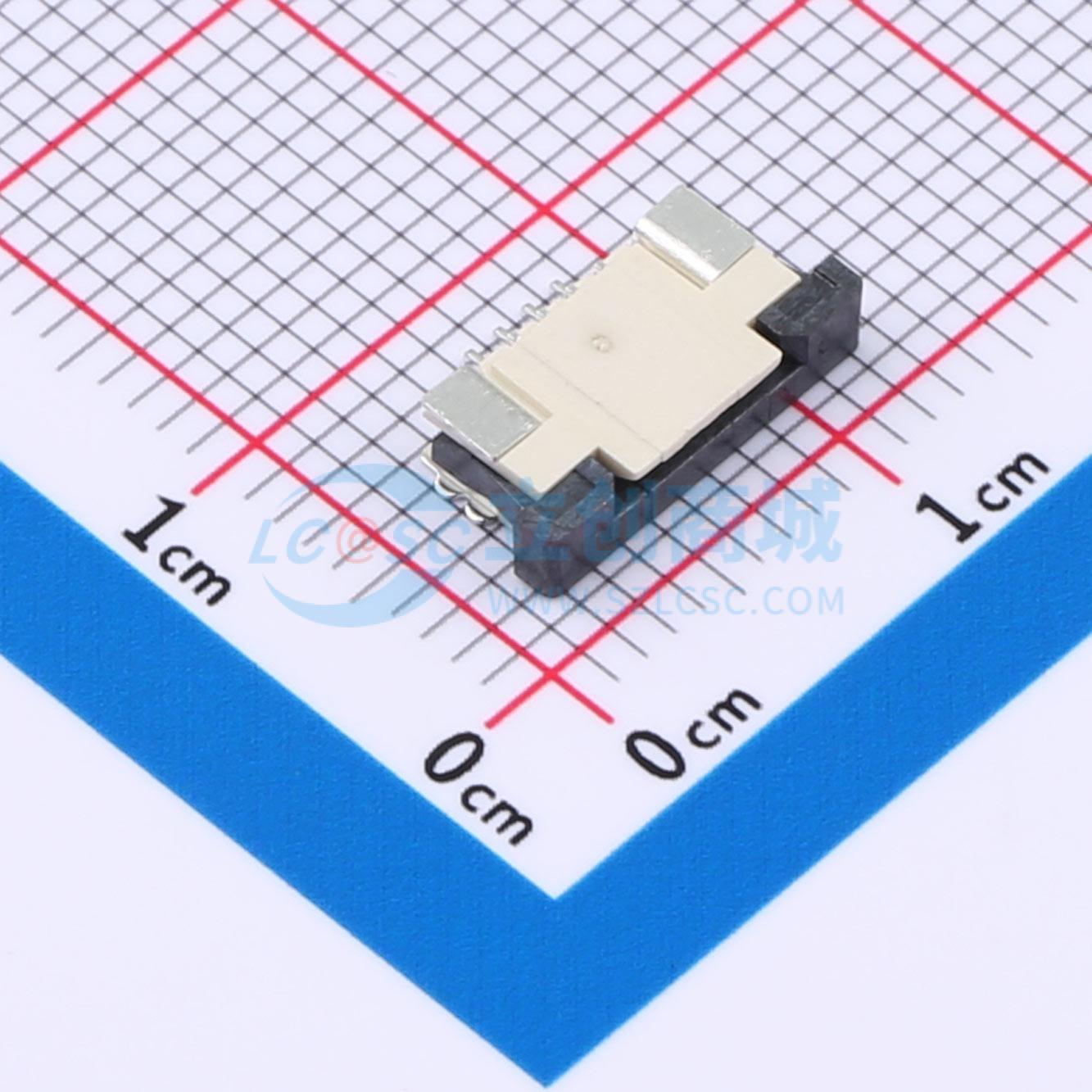 FPC-1.0AS-4PWCR-H25实物图