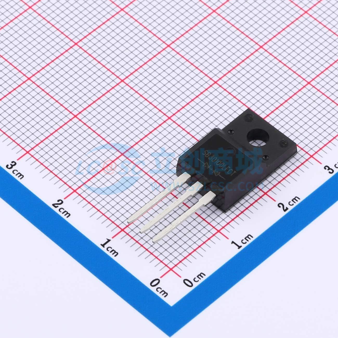 点击查看大图 SB30100LFCT实物图