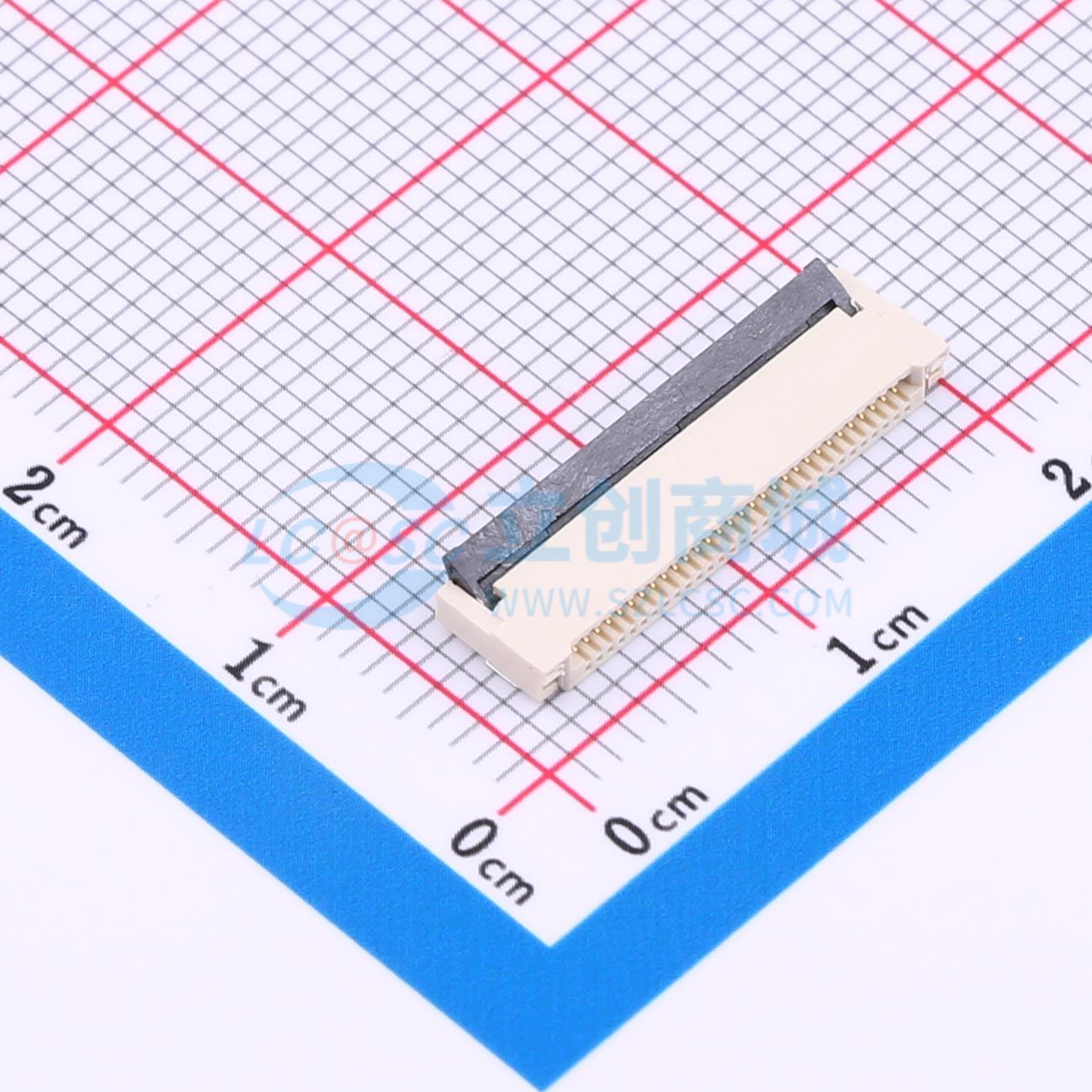 点击查看大图 FPC05-H0.5-30AH2.0实物图