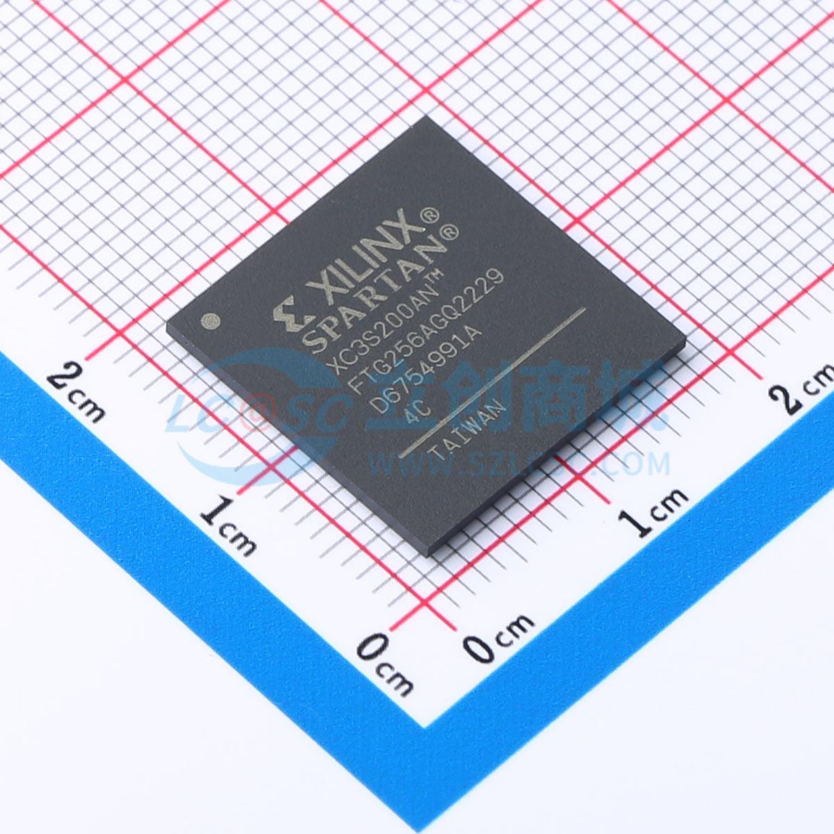 点击查看大图 XC3S200AN-4FTG256C实物图