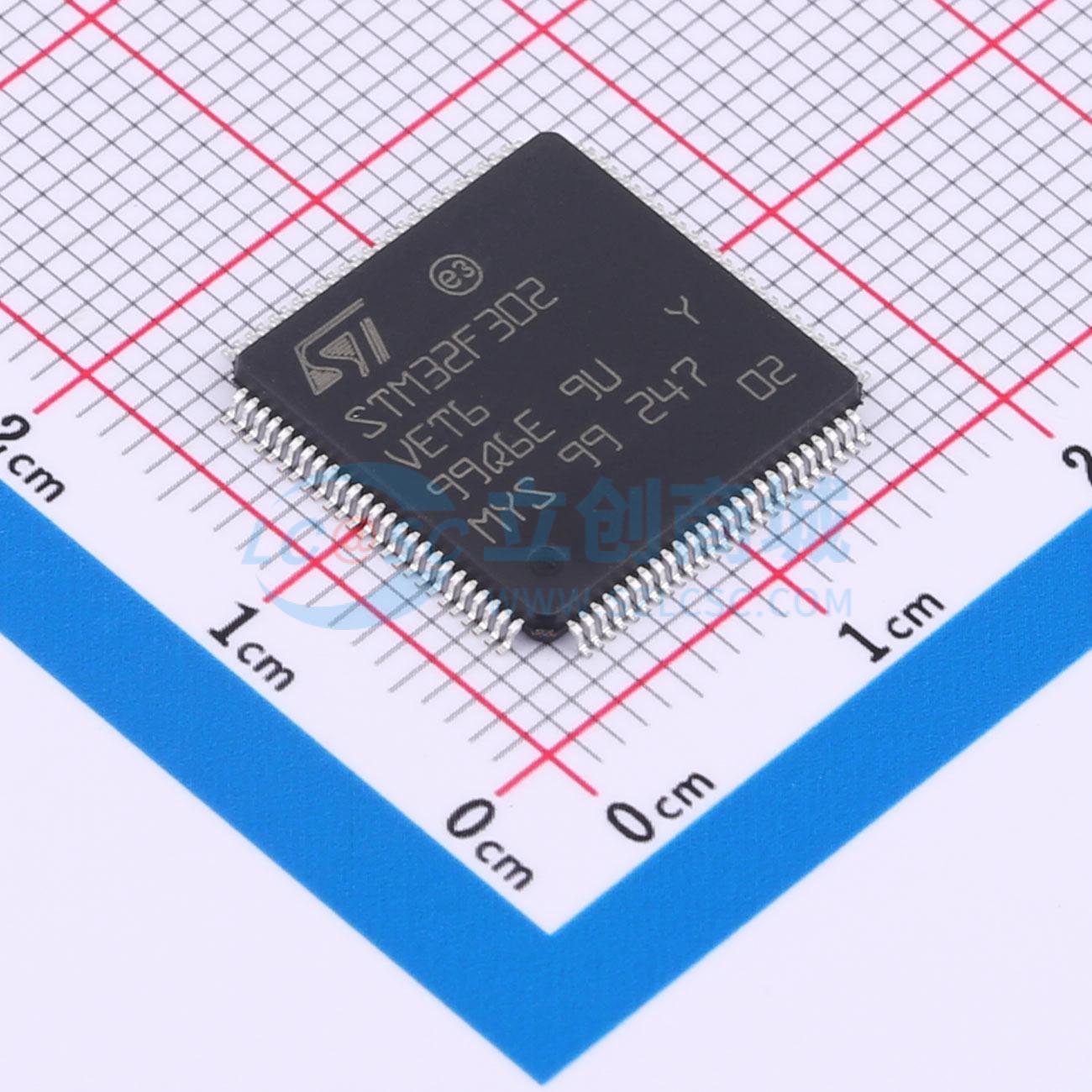 点击查看大图 STM32F302VET6TR实物图