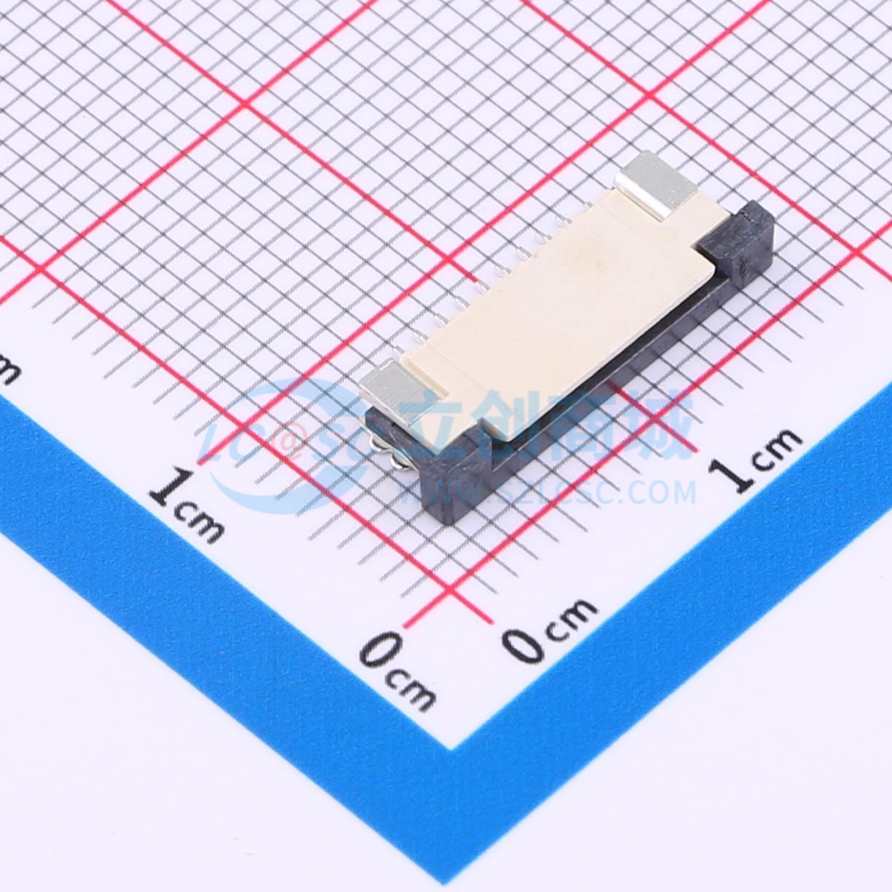 点击查看大图 FPC-1.0AS-9PWCR-H25实物图