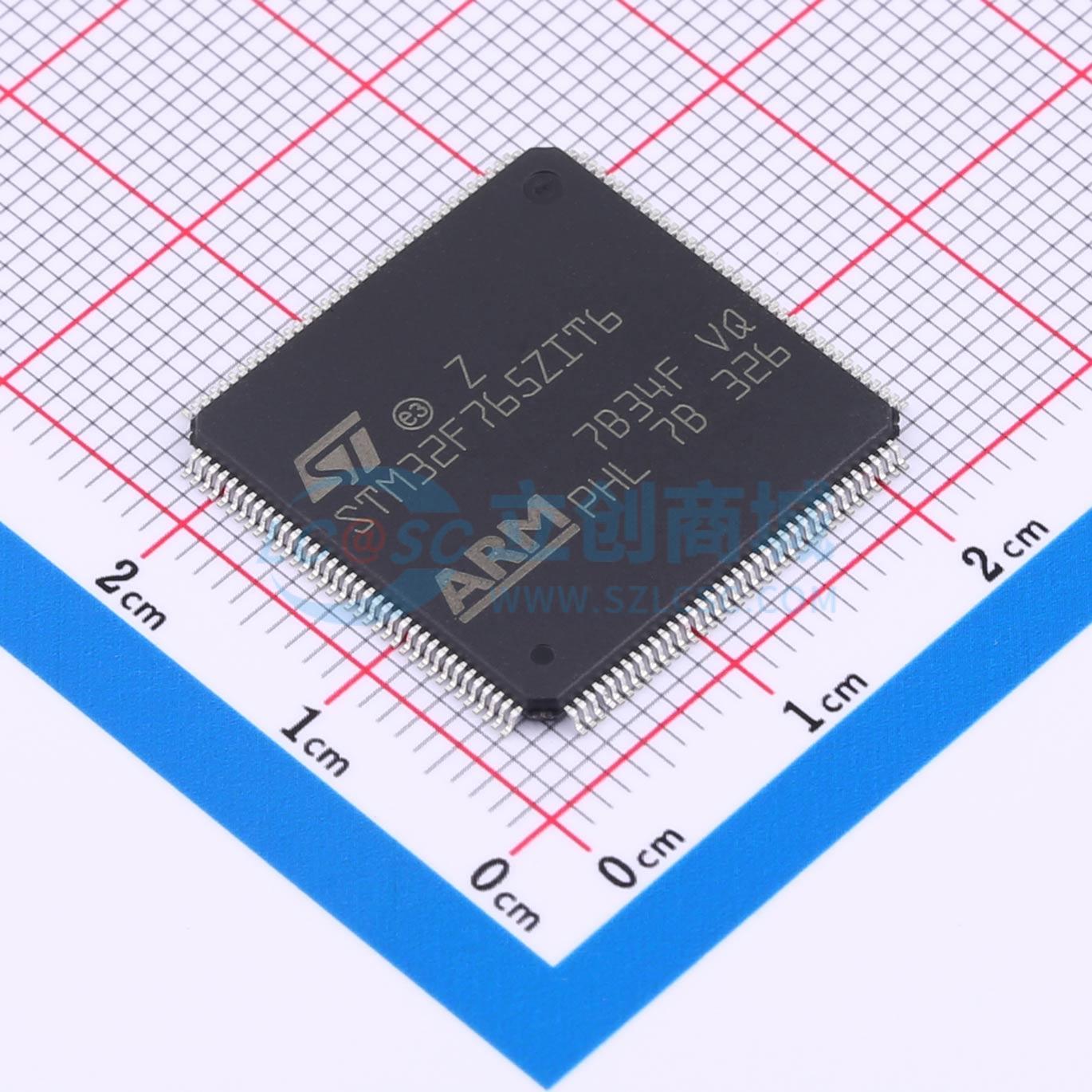 点击查看大图 STM32F765ZIT6实物图