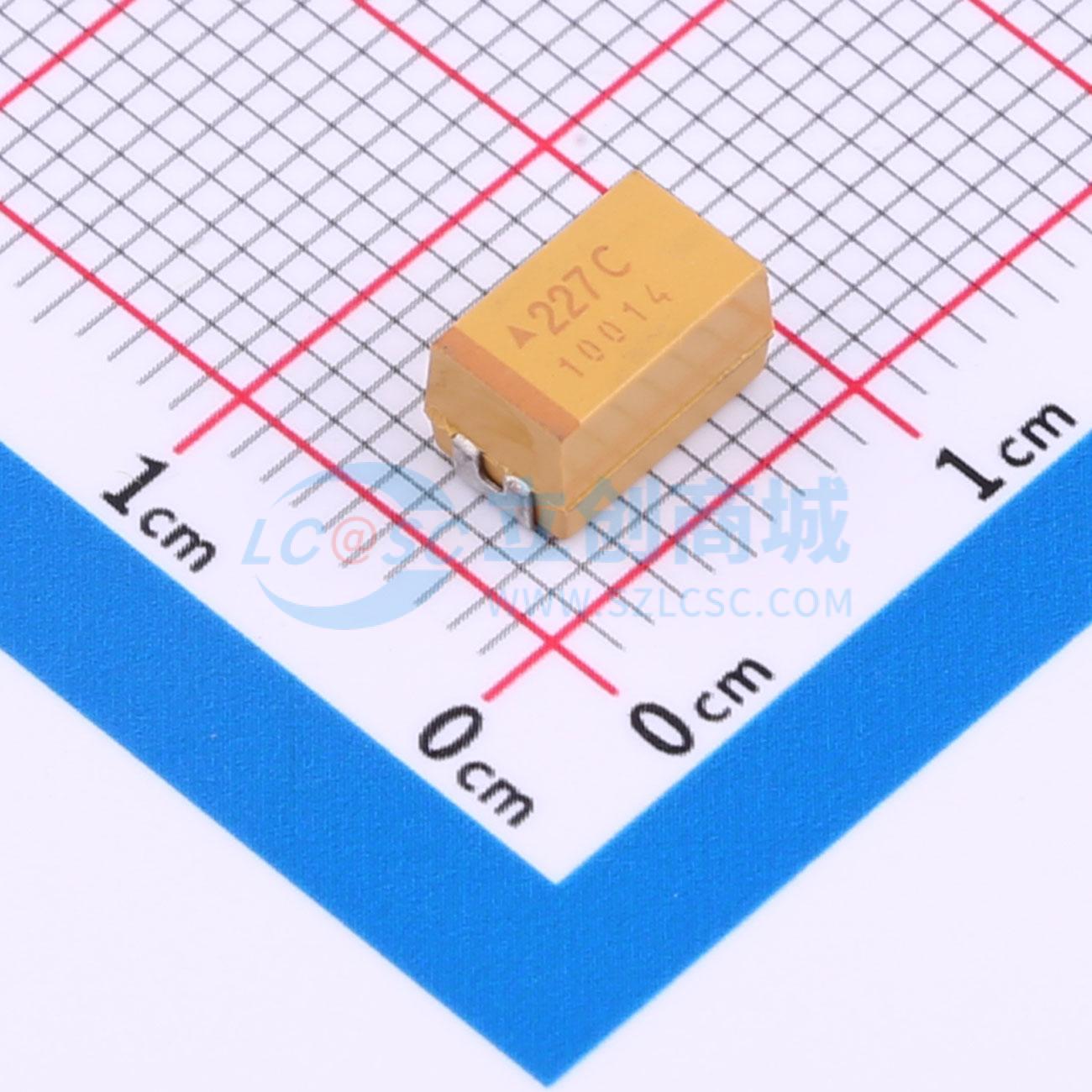 点击查看大图 TPME227M016R0025实物图