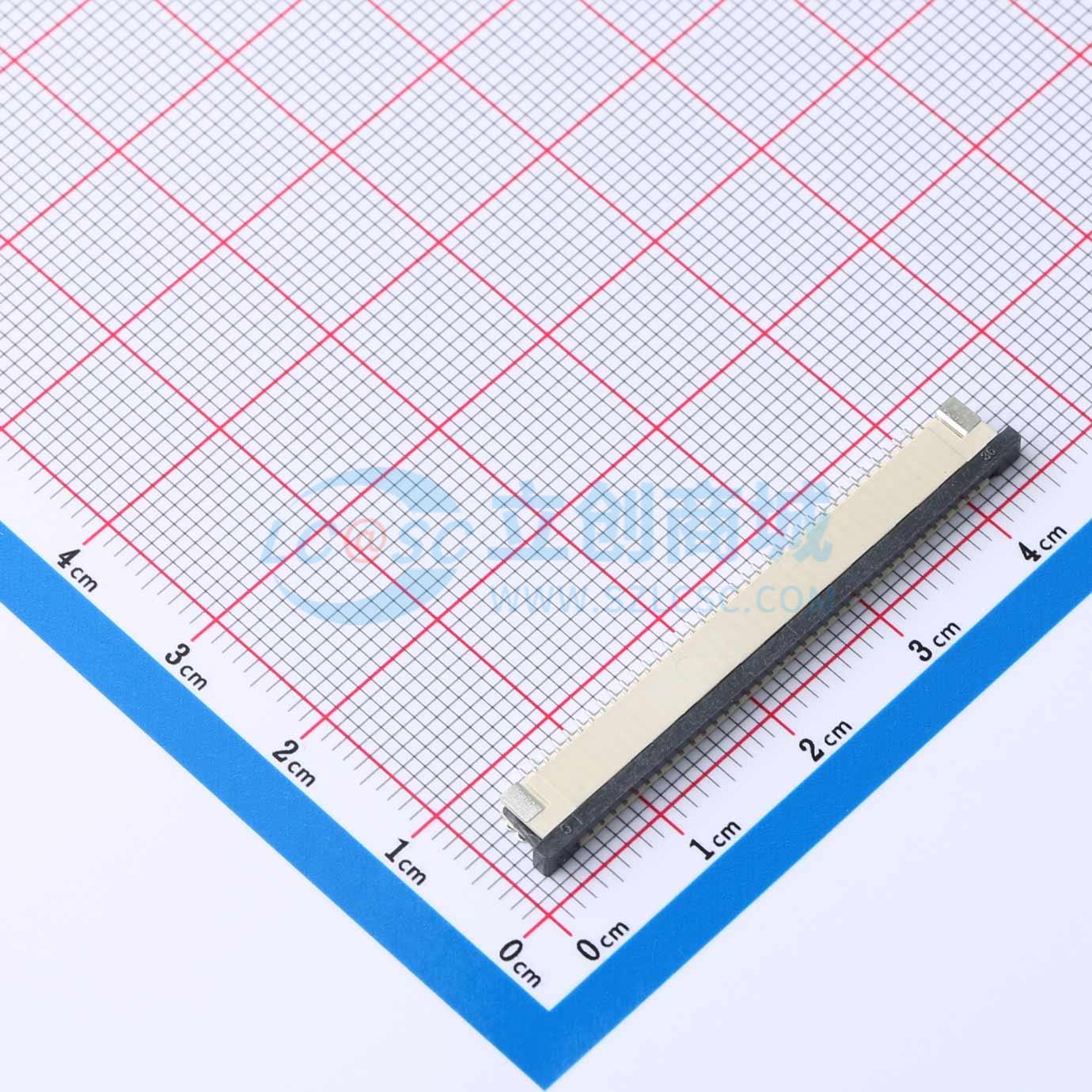 点击查看大图 FPC11-X1.0-36AH2.5实物图