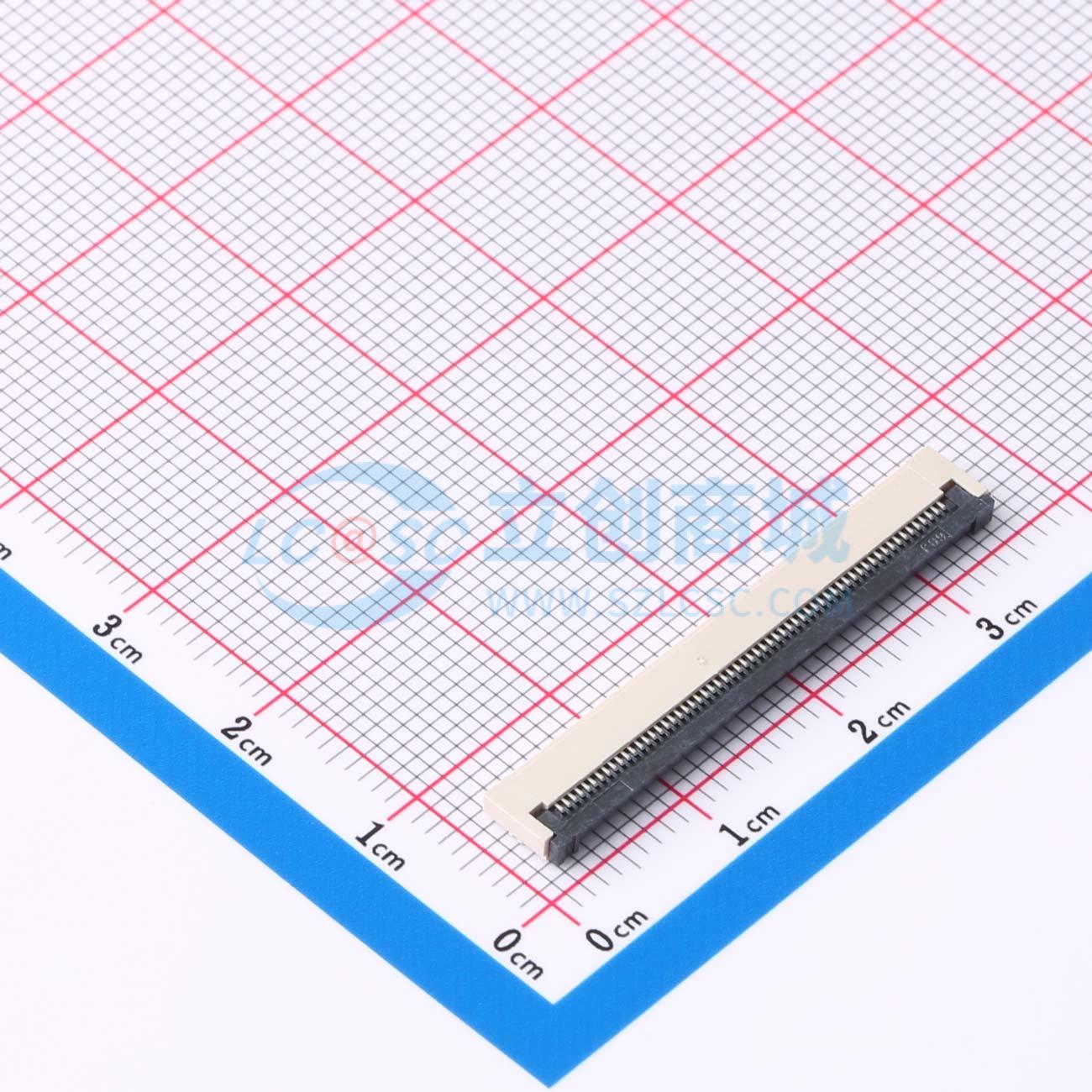 点击查看大图 FPC-0.5FX-60PWCR-H20实物图