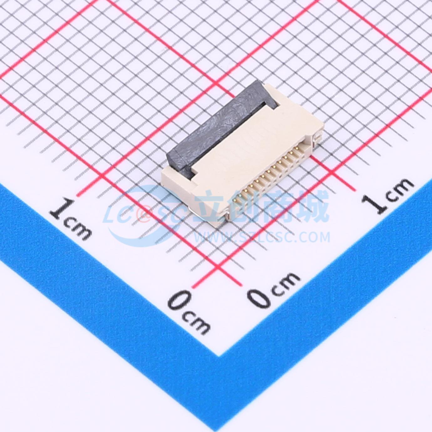 点击查看大图 FPC05-H0.5-12AH2.0实物图