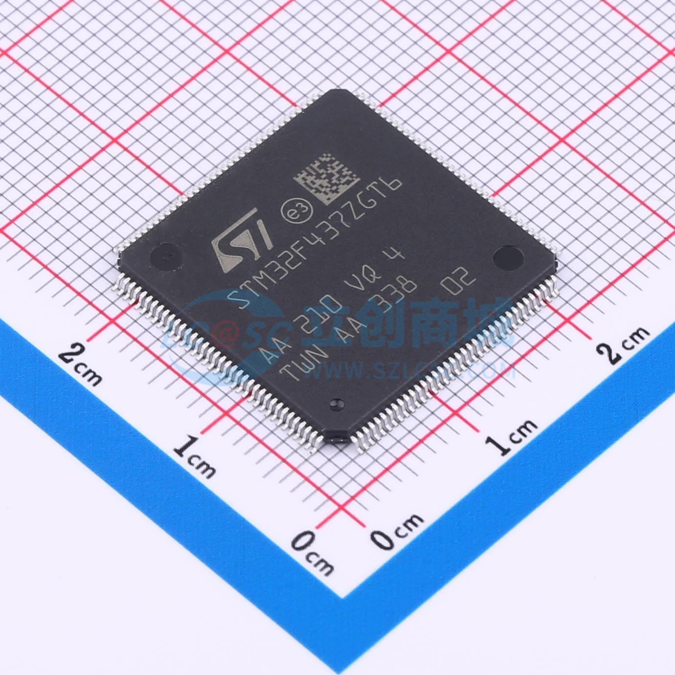 点击查看大图 STM32F437ZGT6实物图