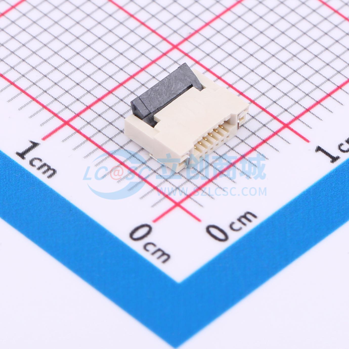 点击查看大图 FPC05-H0.5-6AH2.0实物图