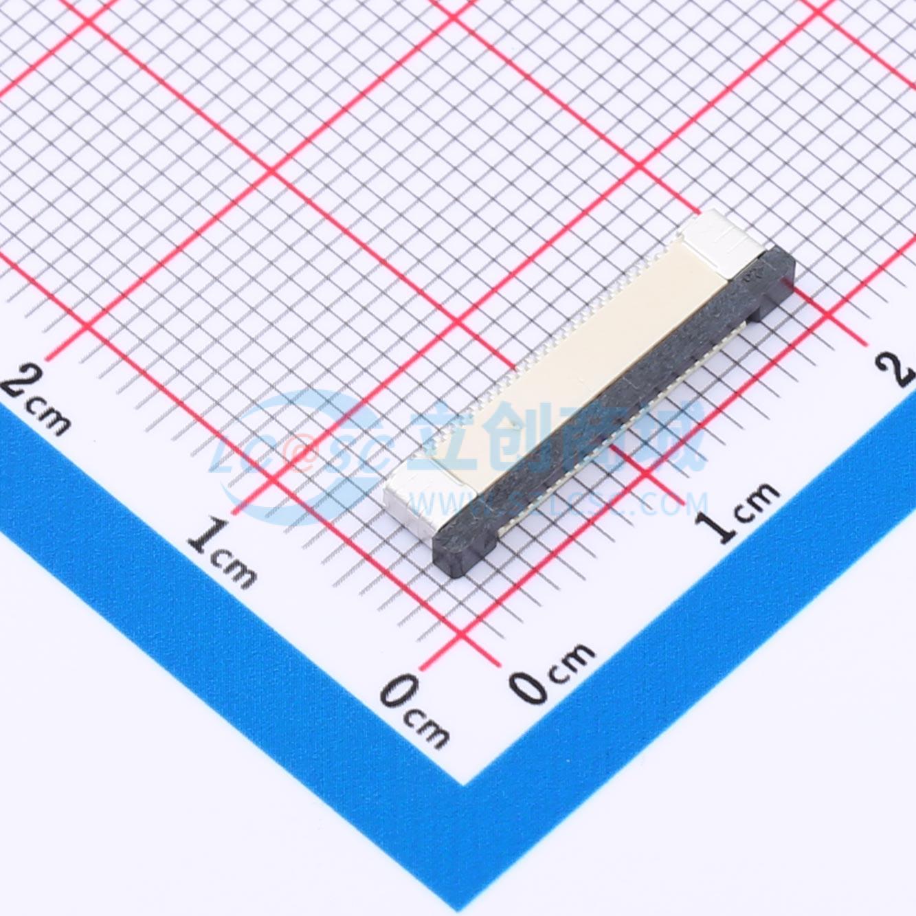 点击查看大图 FPC03-X0.5-26AH2.0实物图