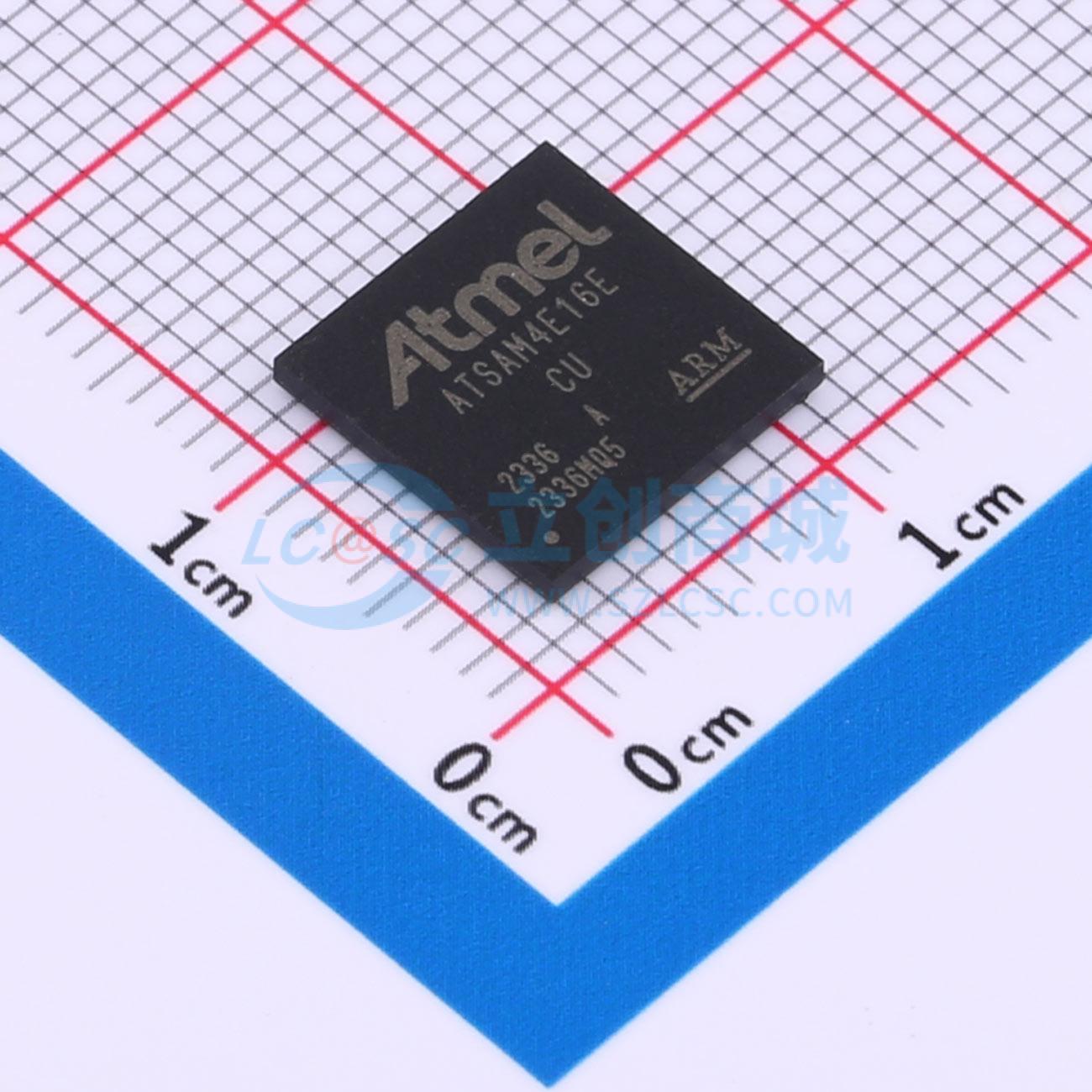 点击查看大图 ATSAM4E16EA-CU实物图