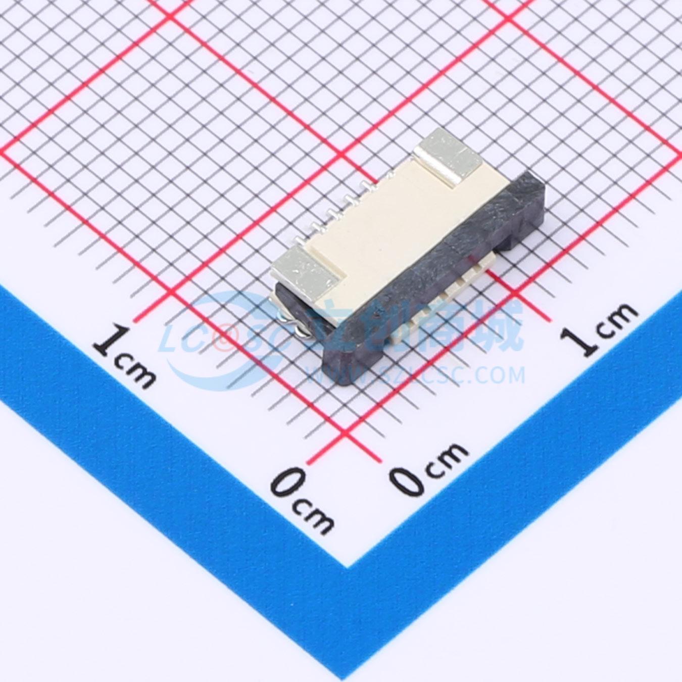 FPC-1.0AX-5PWCR-H25实物图