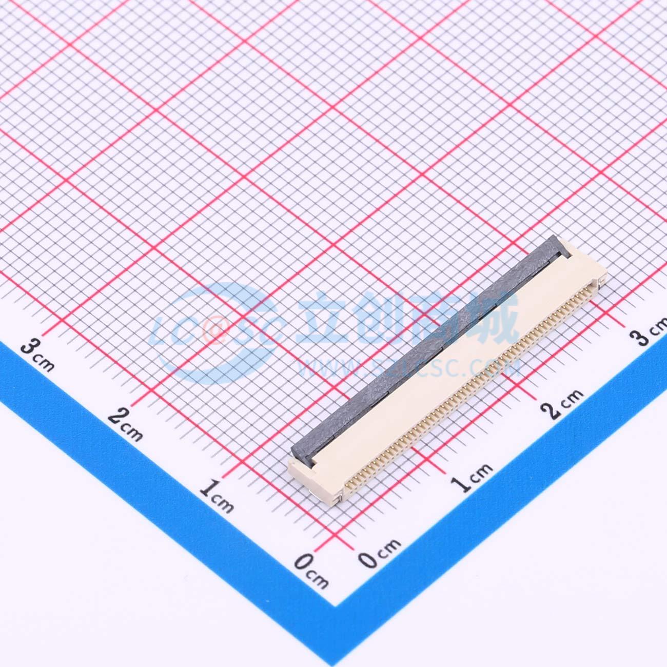 点击查看大图 FPC05-H0.5-54AH2.0实物图