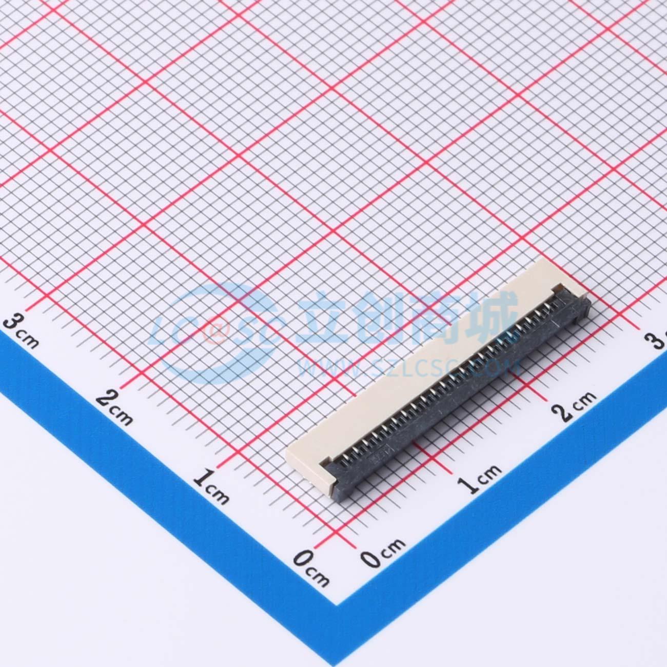 FPC-1.0FX-22PWCR-H20实物图