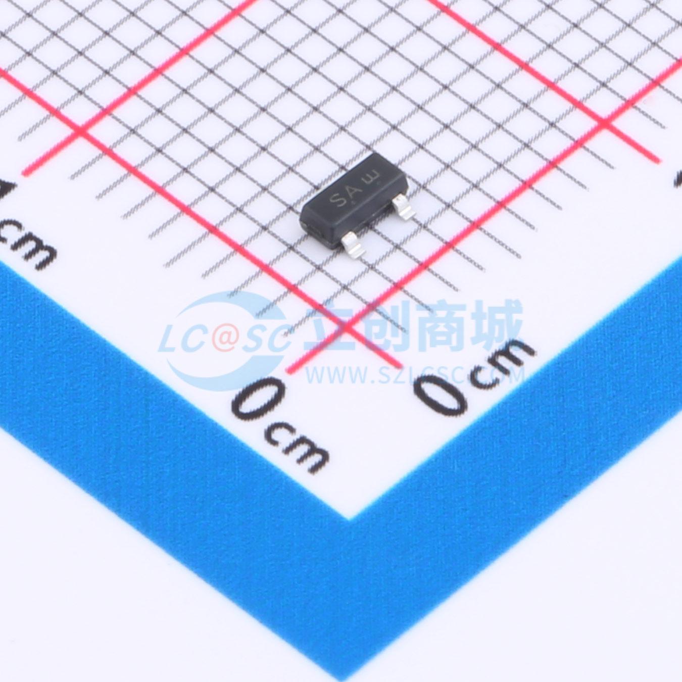 点击查看大图 BSS123实物图