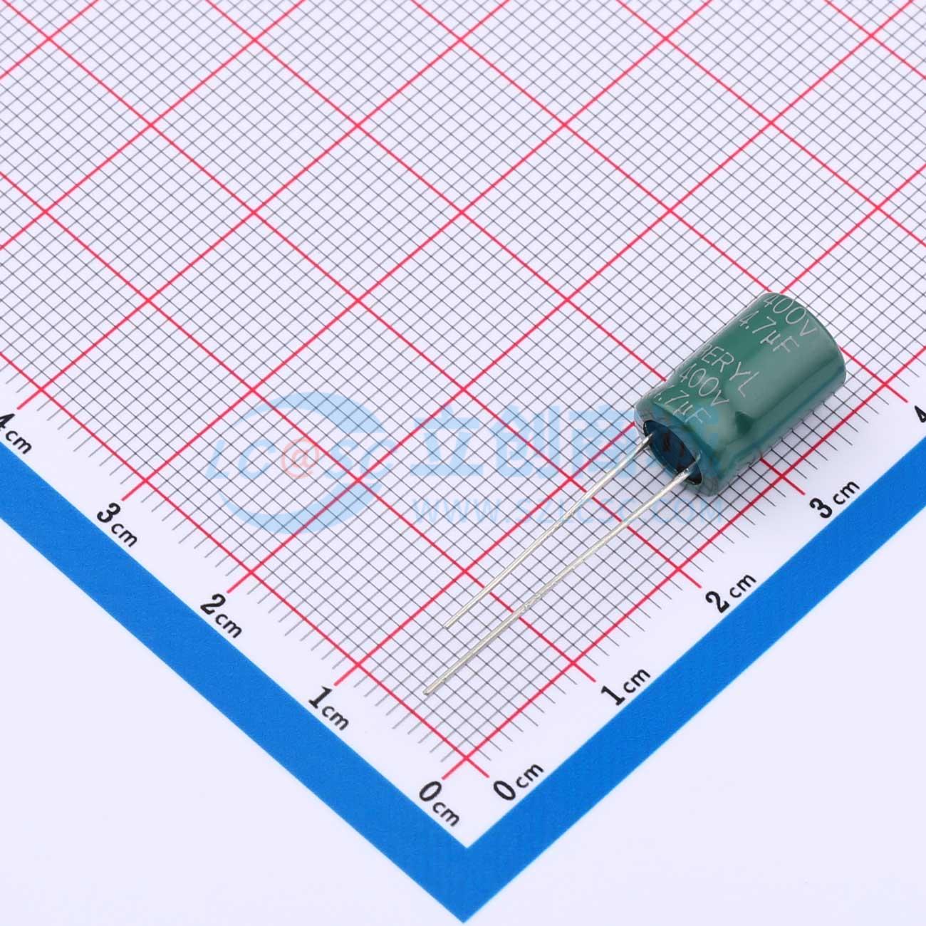 RC400M4R7LO8*12TH-2B1Et实物图