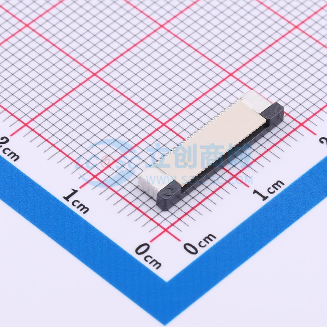 点击查看大图 HX 0.5-24PIN CTSJ-H2.0实物图