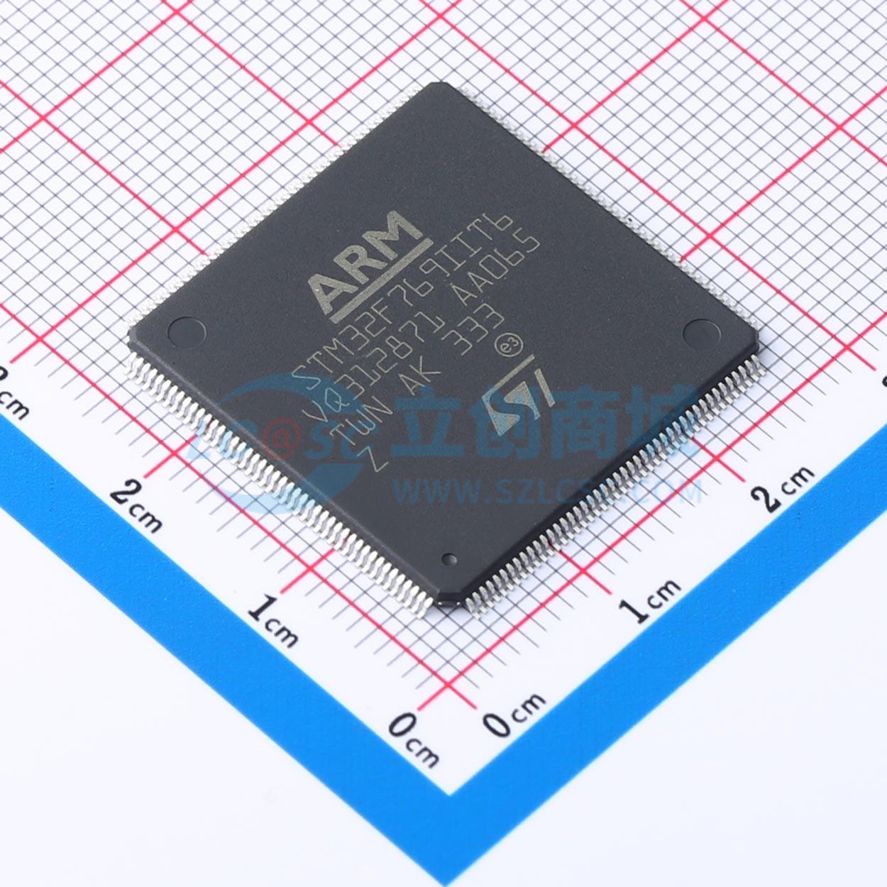 点击查看大图 STM32F769IIT6实物图