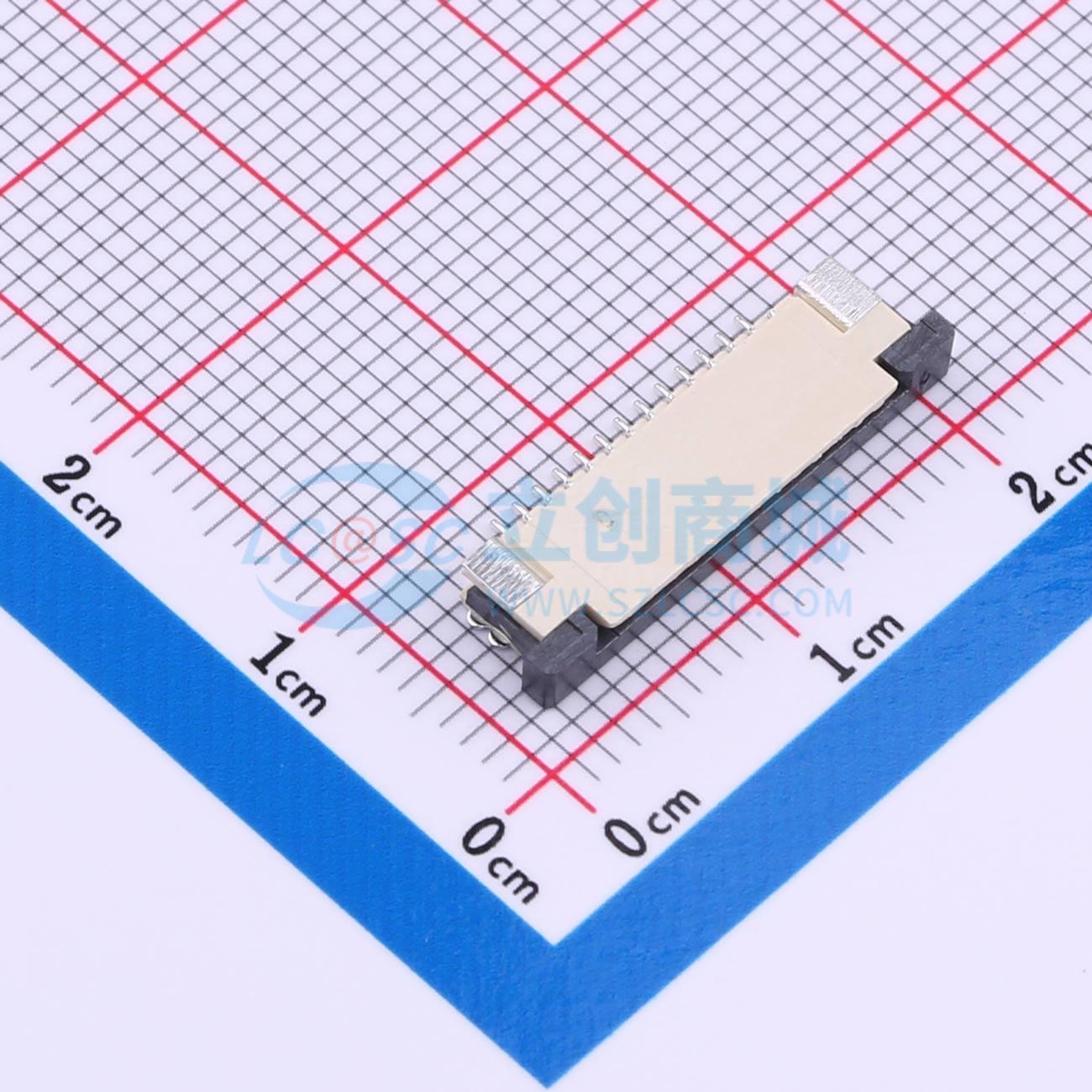 点击查看大图 FPC10-S1.0-13AH2.5实物图