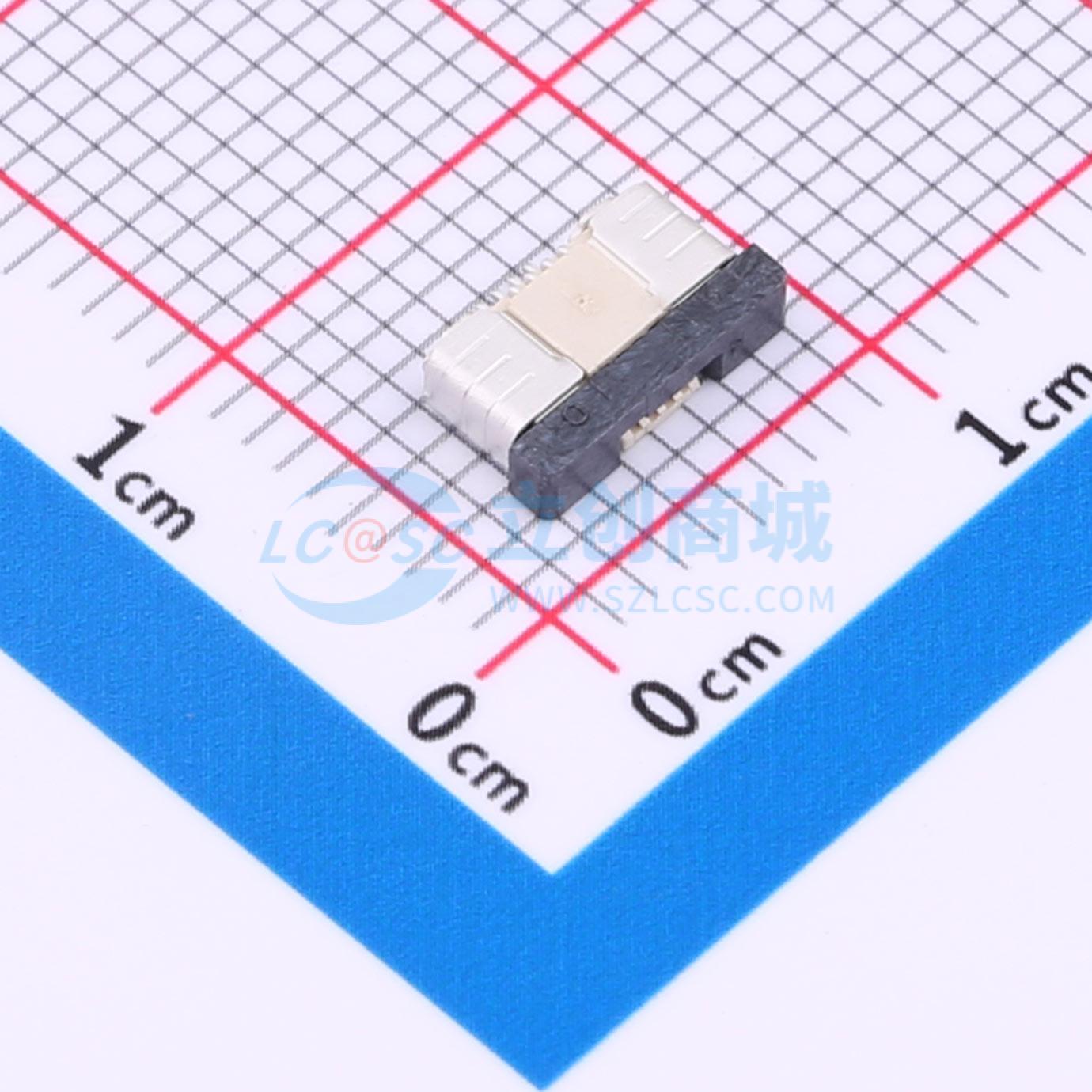 点击查看大图 FPC-0.5AX-4PWCR-H20实物图