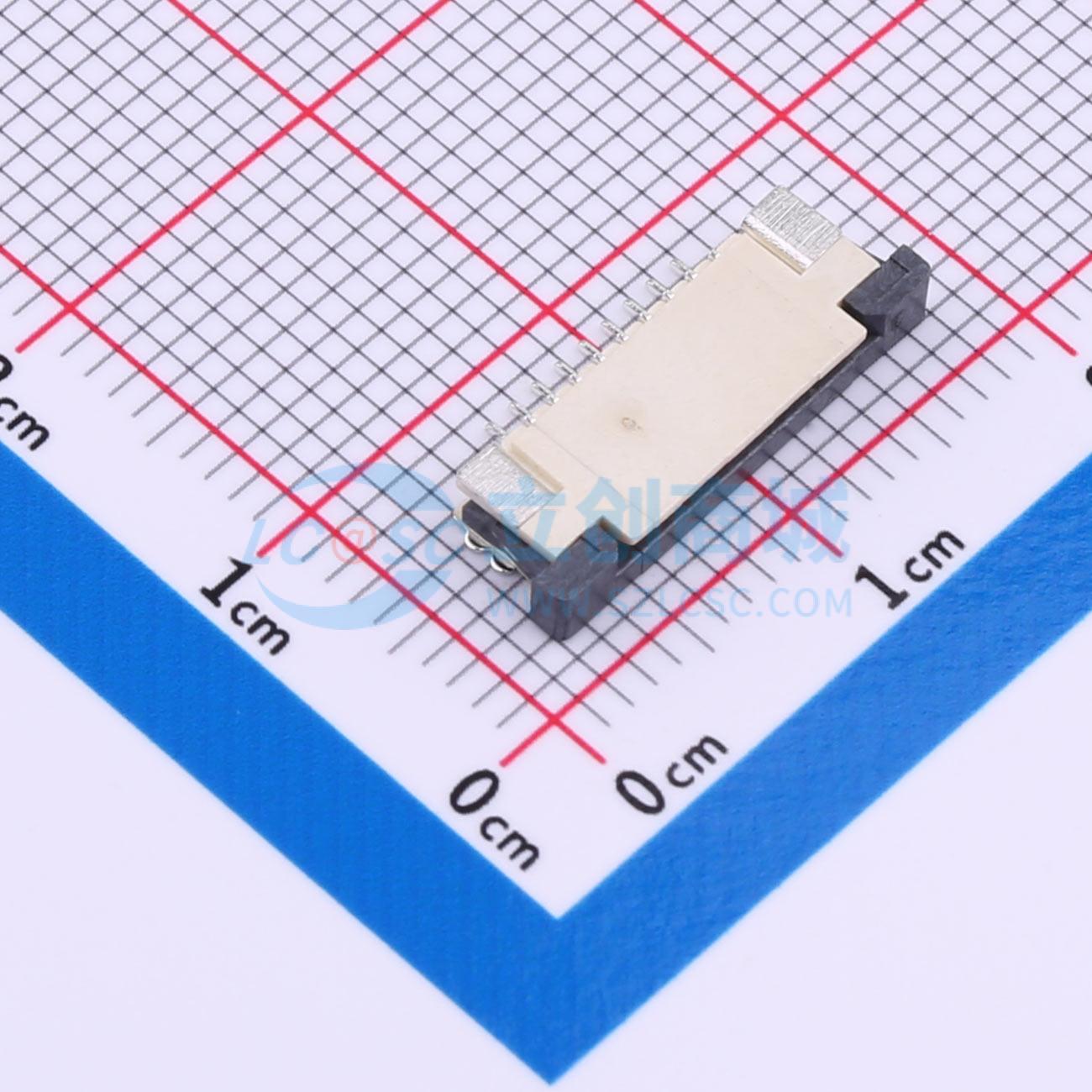 点击查看大图 FPC10-S1.0-9AH2.5实物图