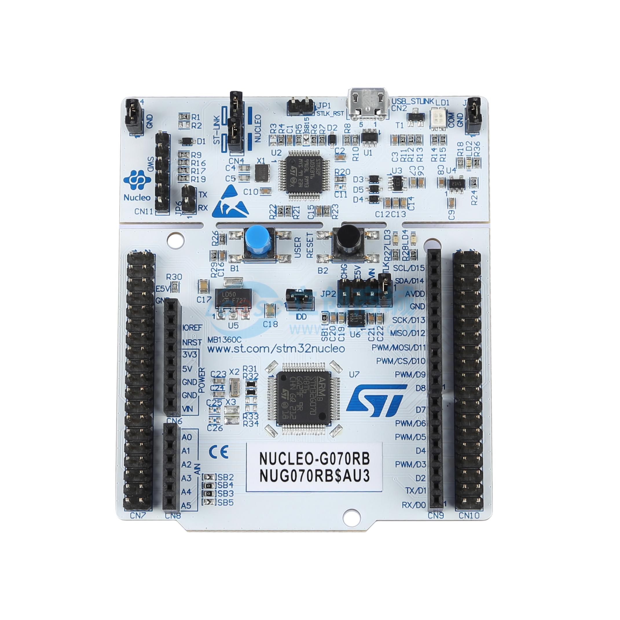 点击查看大图 NUCLEO-G070RB实物图