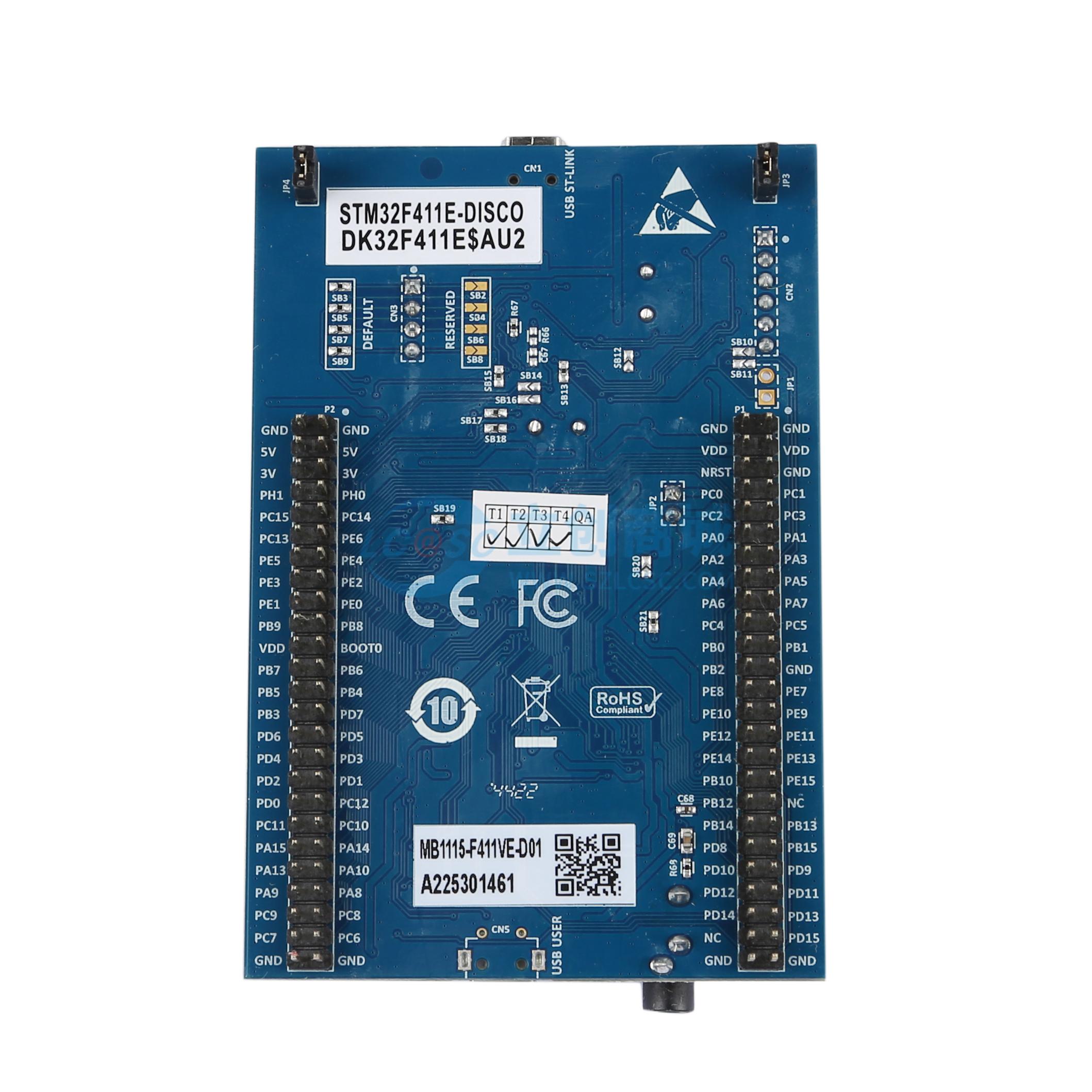 点击查看大图 STM32F411E-DISCO实物图