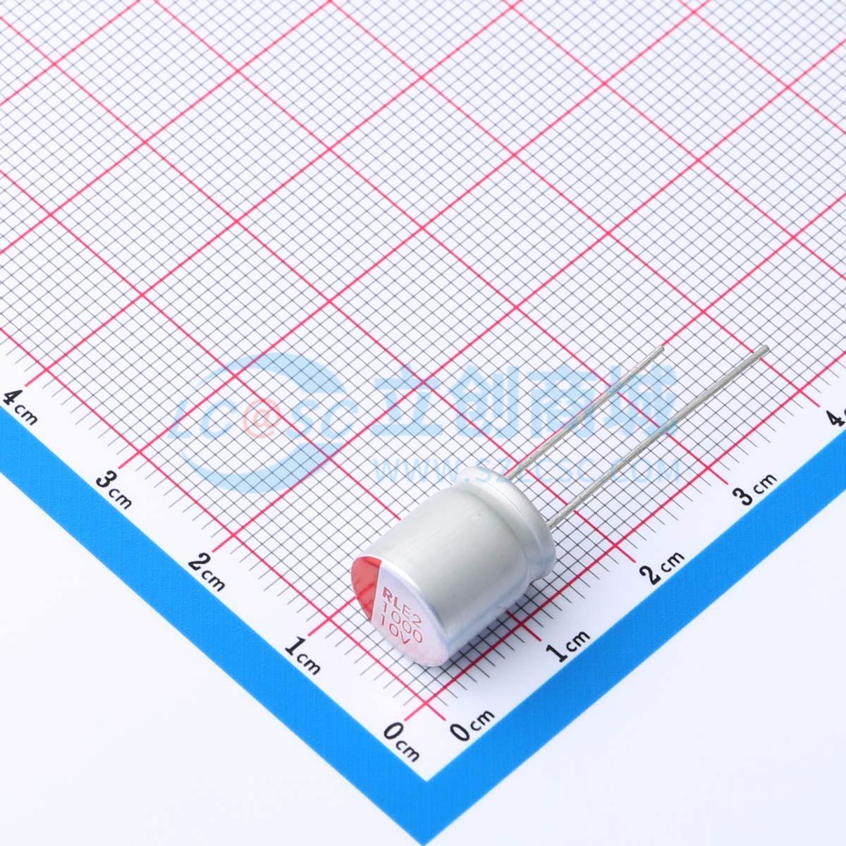 点击查看大图 JBLE2102M010D125RLM 1000UF 10V实物图