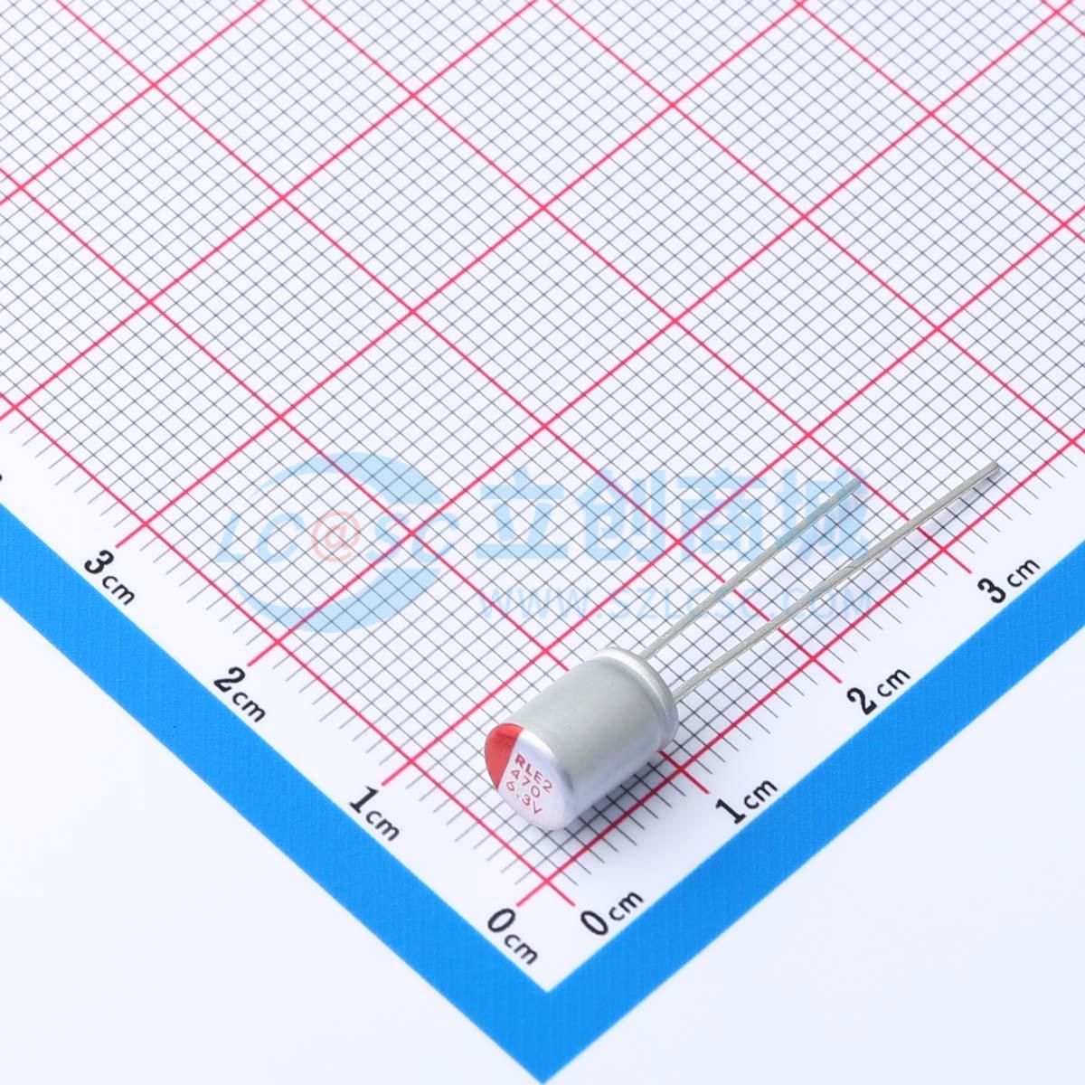 点击查看大图 JBLE2471M6R3C080RLM 470UF 6.3V实物图