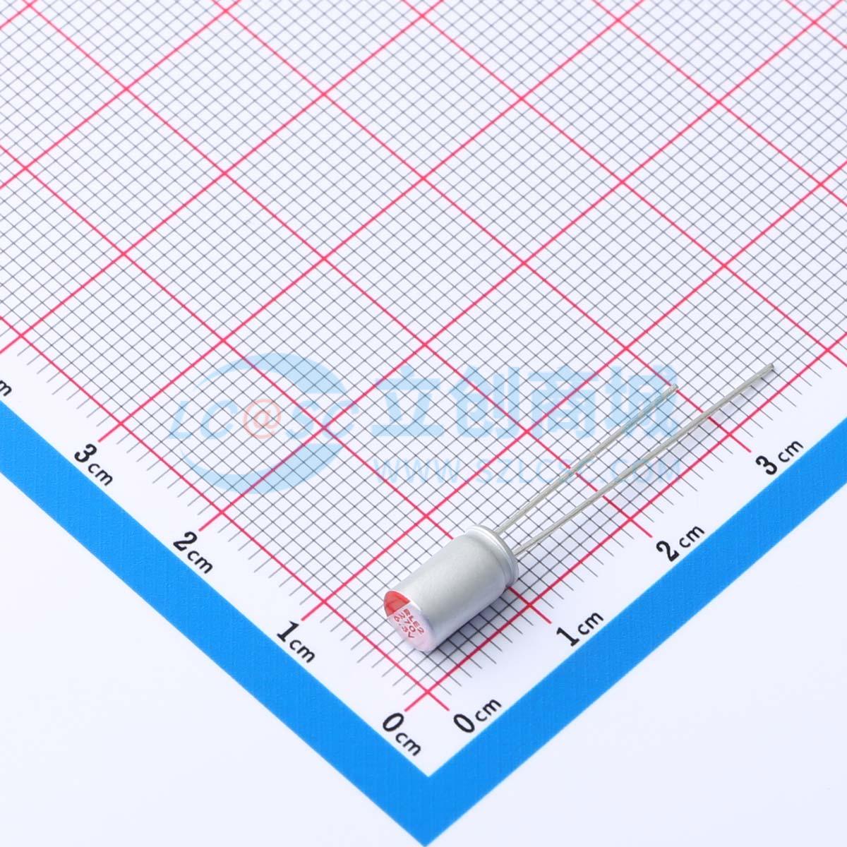 点击查看大图 JBLE2271M6R3A080RLM 270UF 6.3V实物图