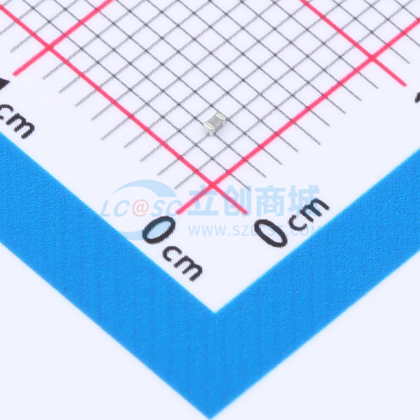 点击查看大图 GCM1555C1H681GA16D实物图