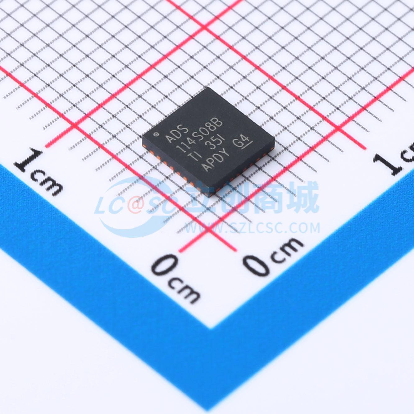 点击查看大图 ADS114S08BIRHBR实物图