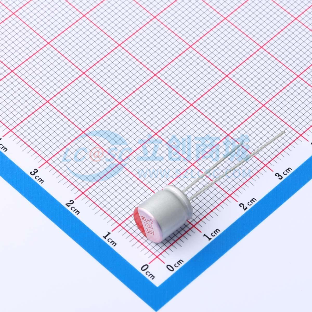 JBLH2101M035D090RLM 100UF 35V实物图