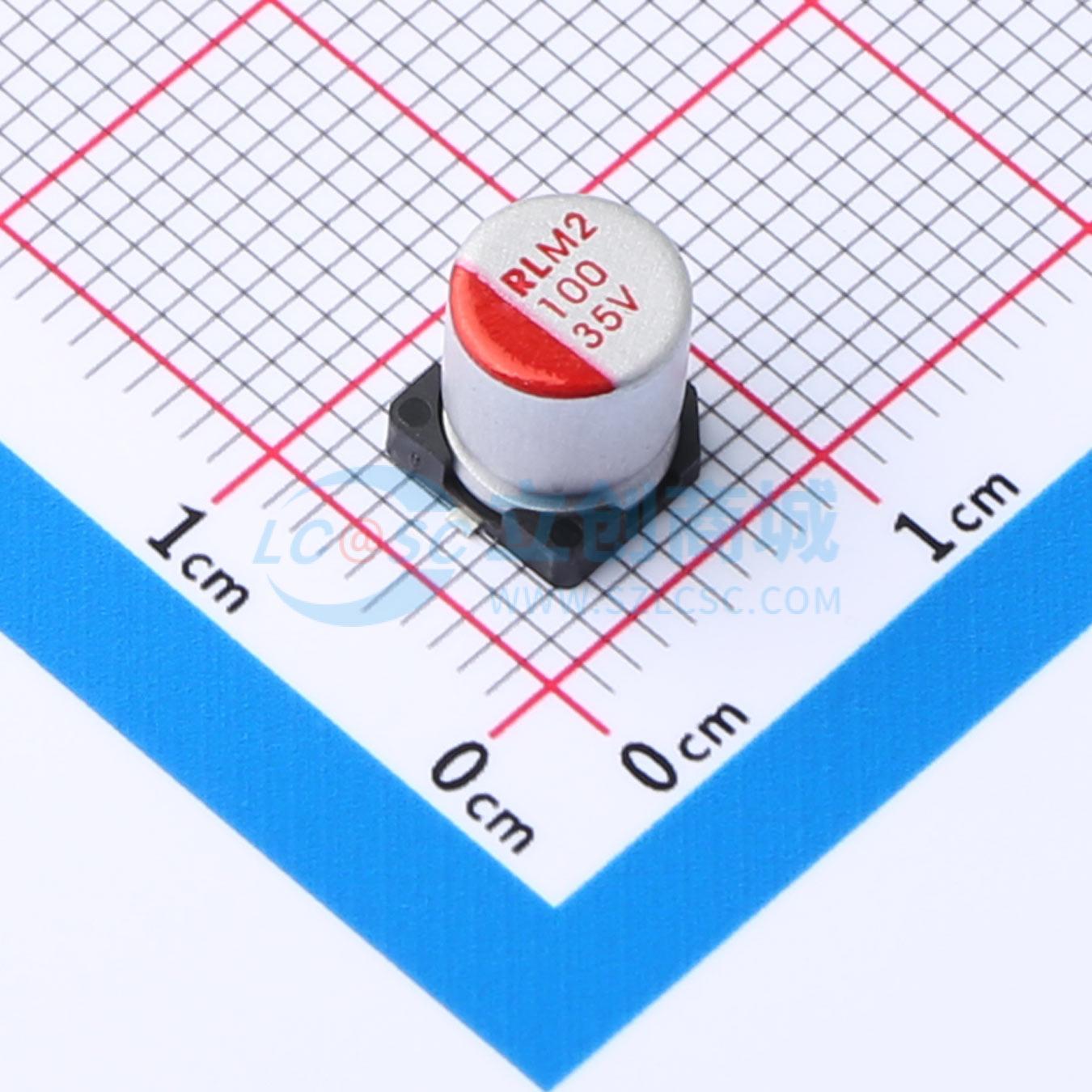 JBLM2101M035C070RTM 100UF 35V实物图