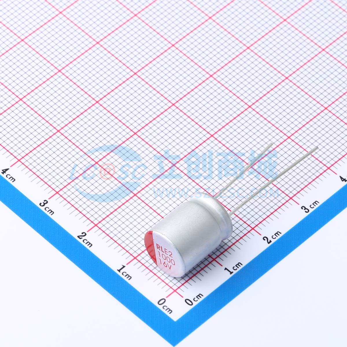 点击查看大图 JBLE2102M016E125RLM 1000UF 16V实物图