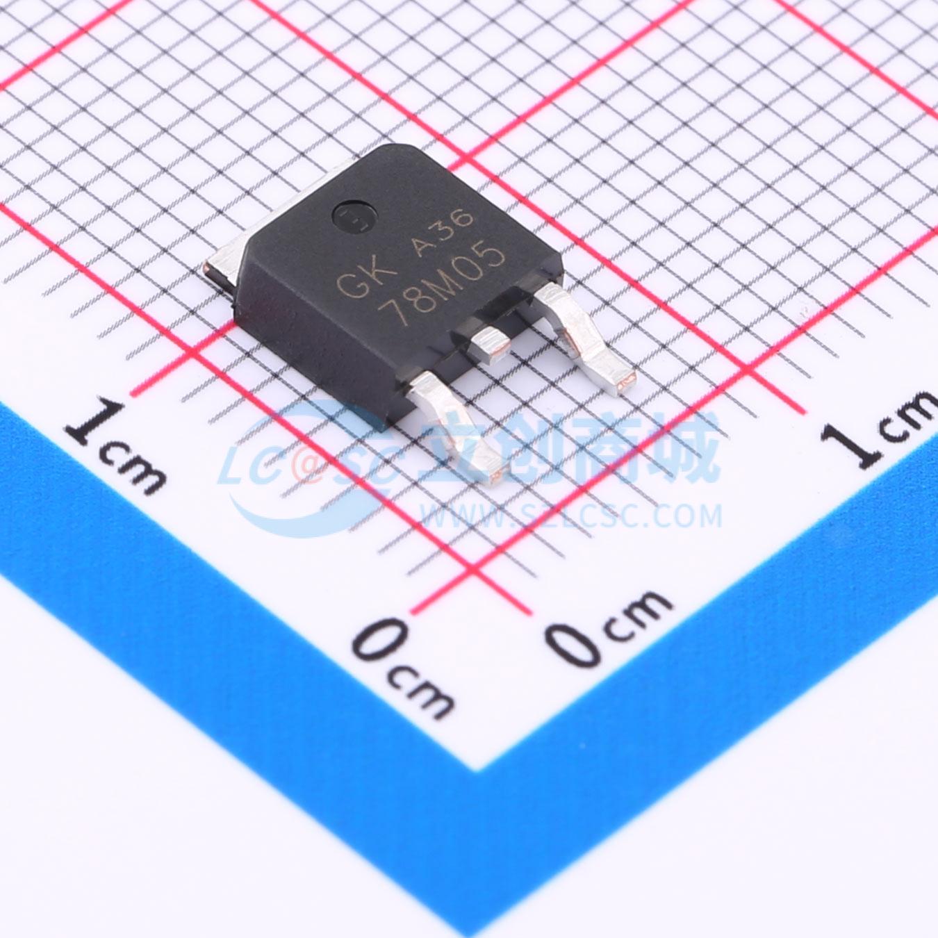 点击查看大图 78M05 (1.0A)实物图