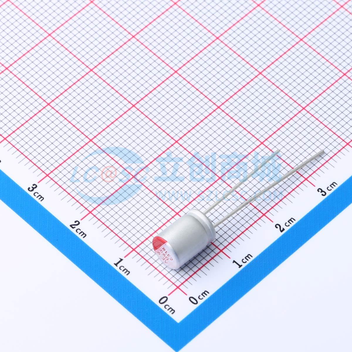 点击查看大图 JBLE2561M6R3C080RLM 560UF 6.3V实物图