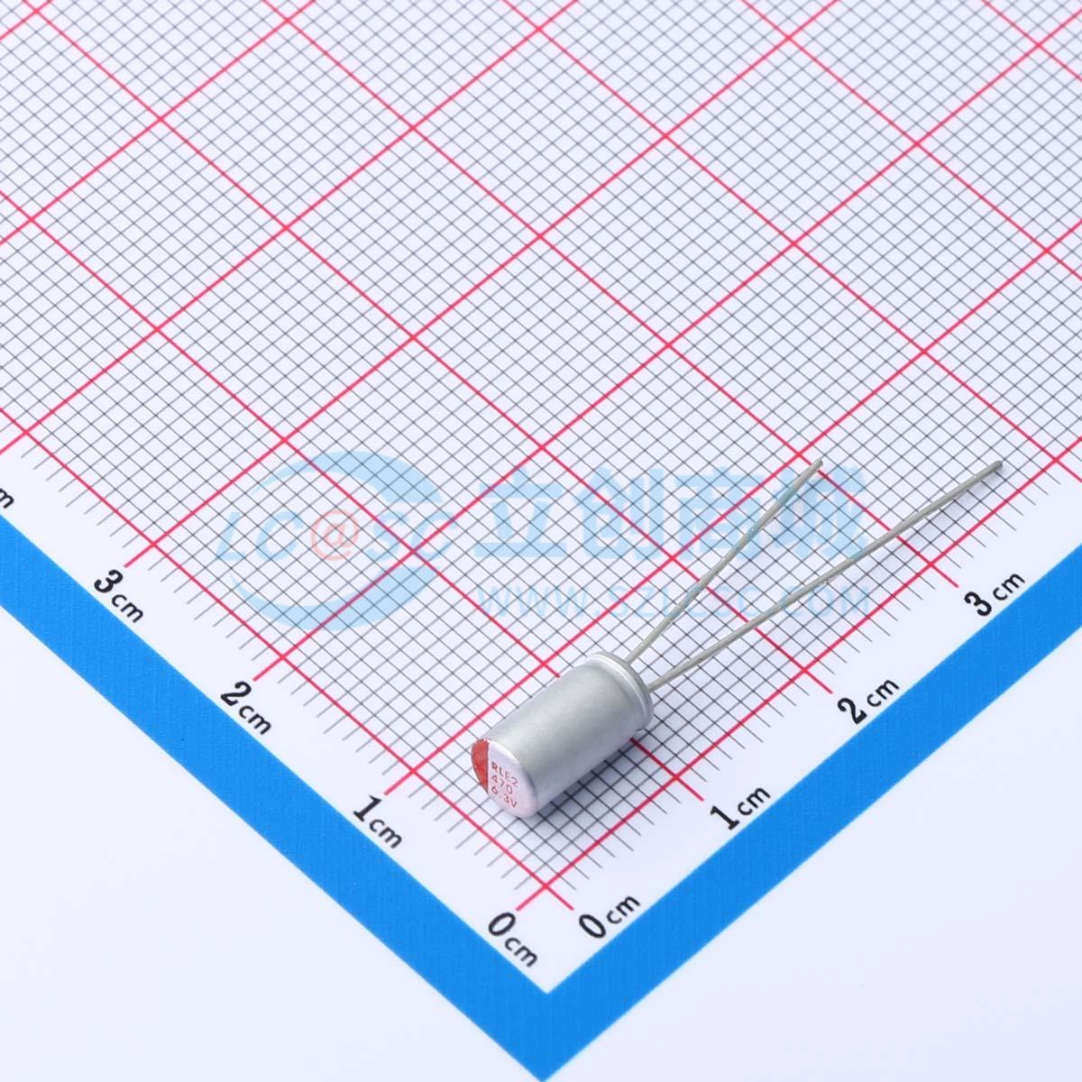 点击查看大图 JBLE2471M6R3A090RLM 470UF 6.3V实物图