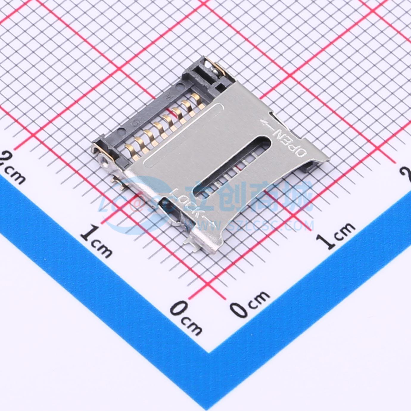 点击查看大图 HX TF-CARD XG8P H1.5实物图