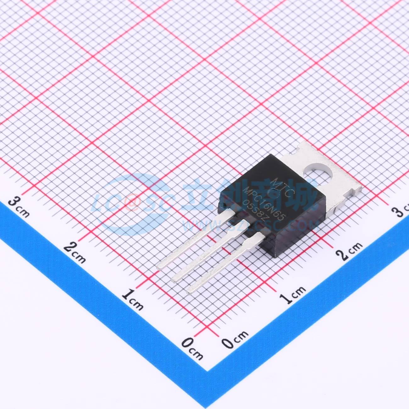 点击查看大图 MPC16N65实物图
