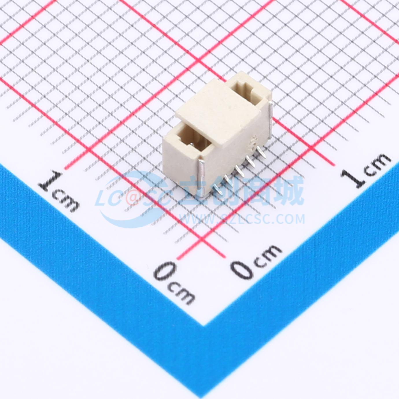 HX 1.0-5PIN LTJS实物图