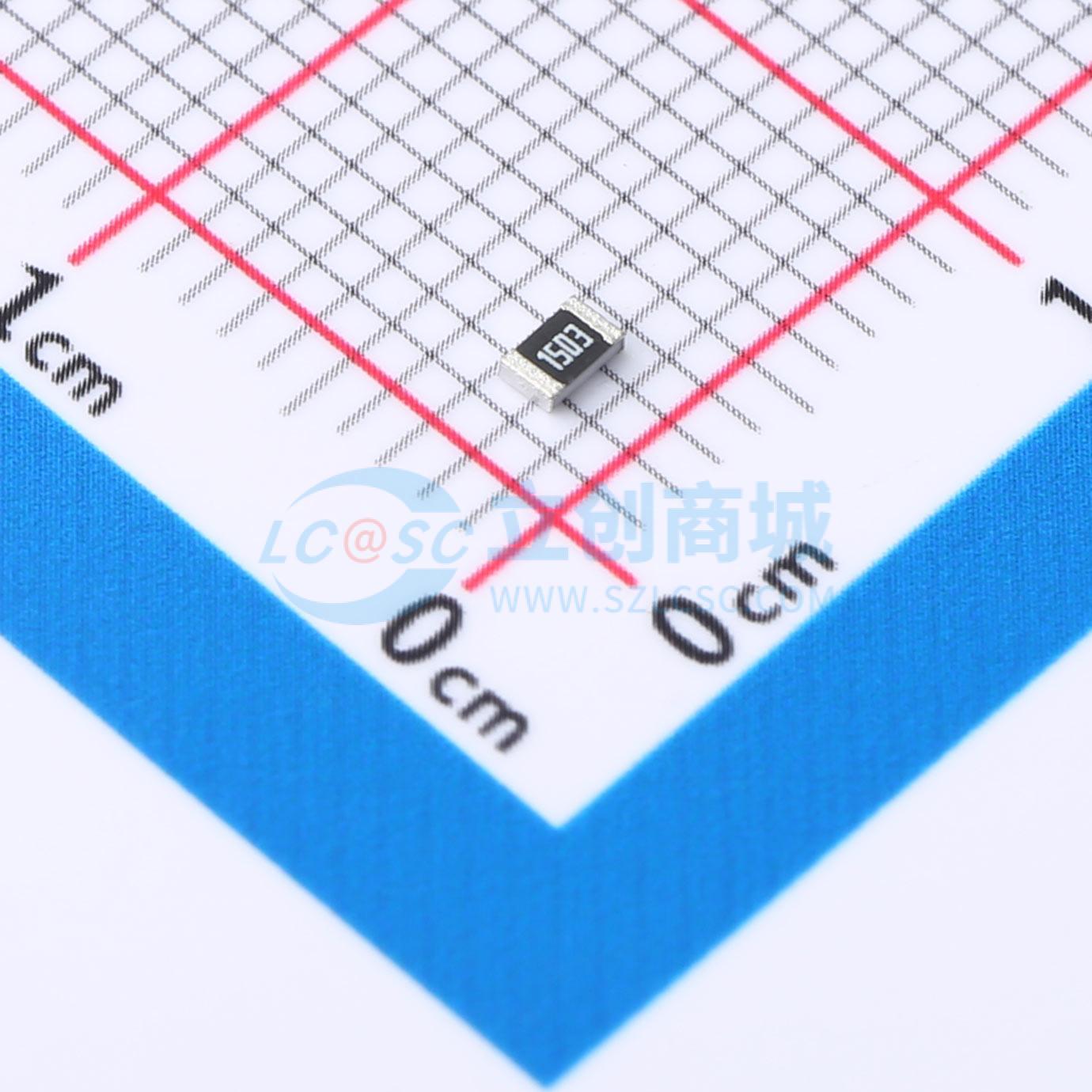 点击查看大图 FRQ0805F1503TS实物图