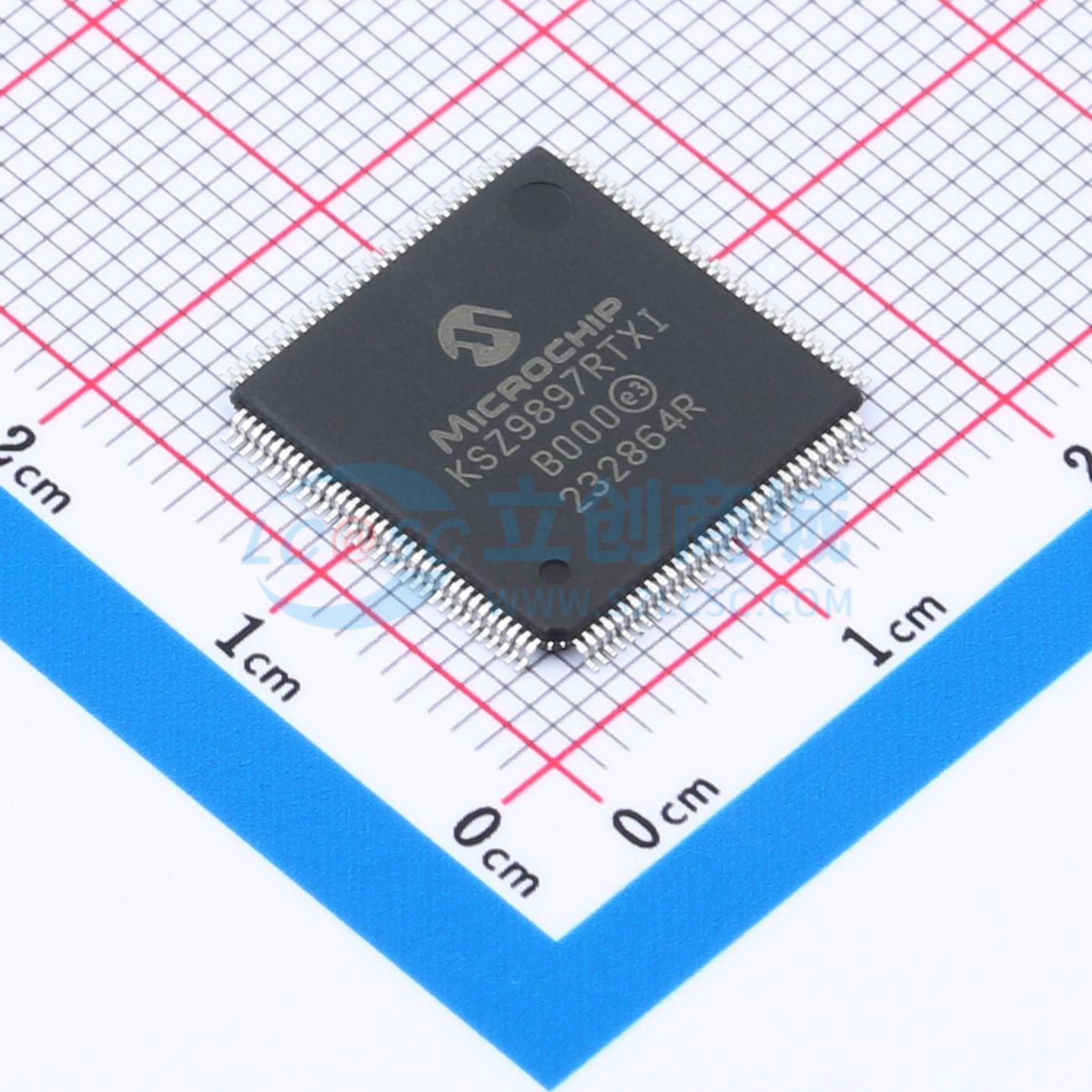 点击查看大图 KSZ9897RTXI实物图