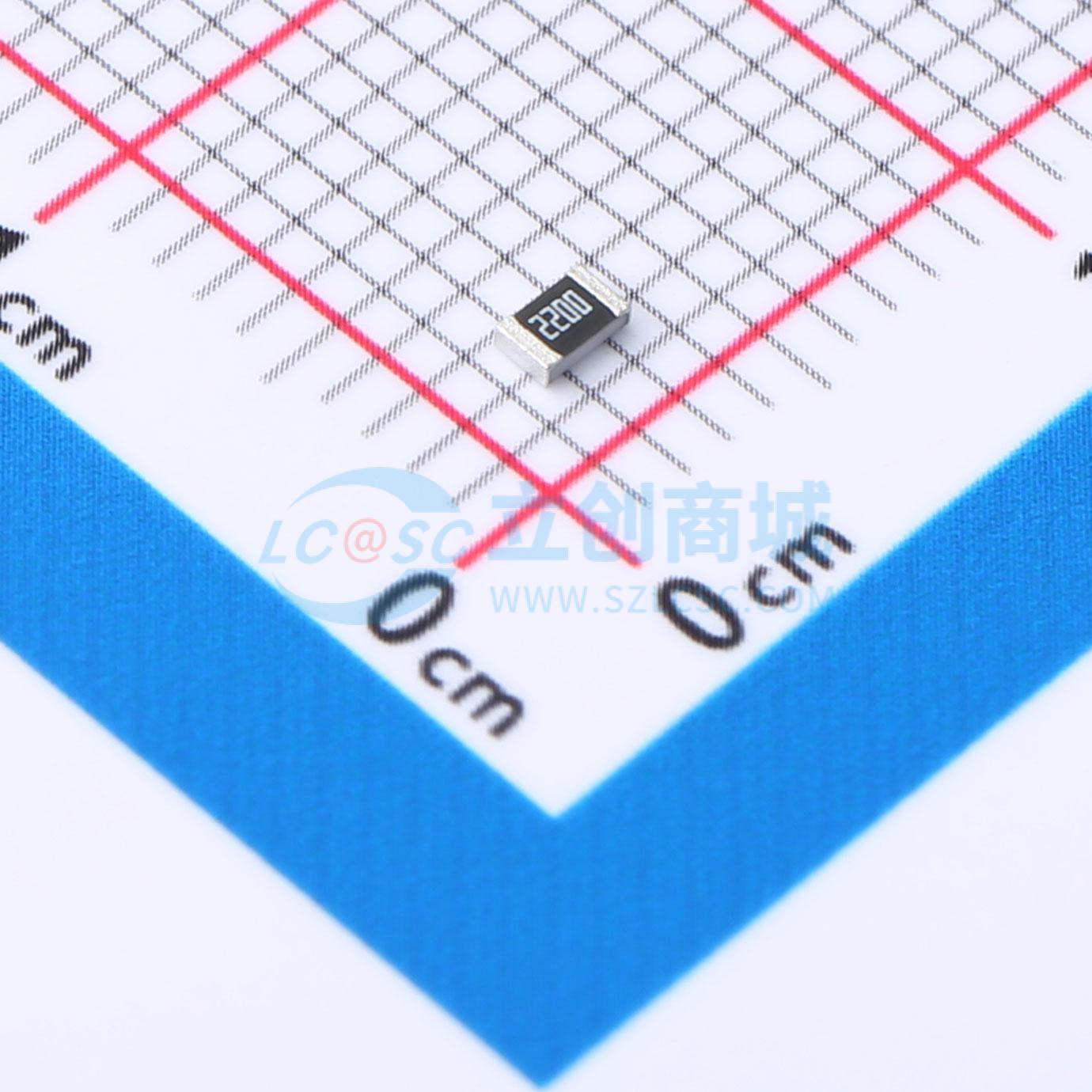 点击查看大图 FRQ0805F2200TS实物图