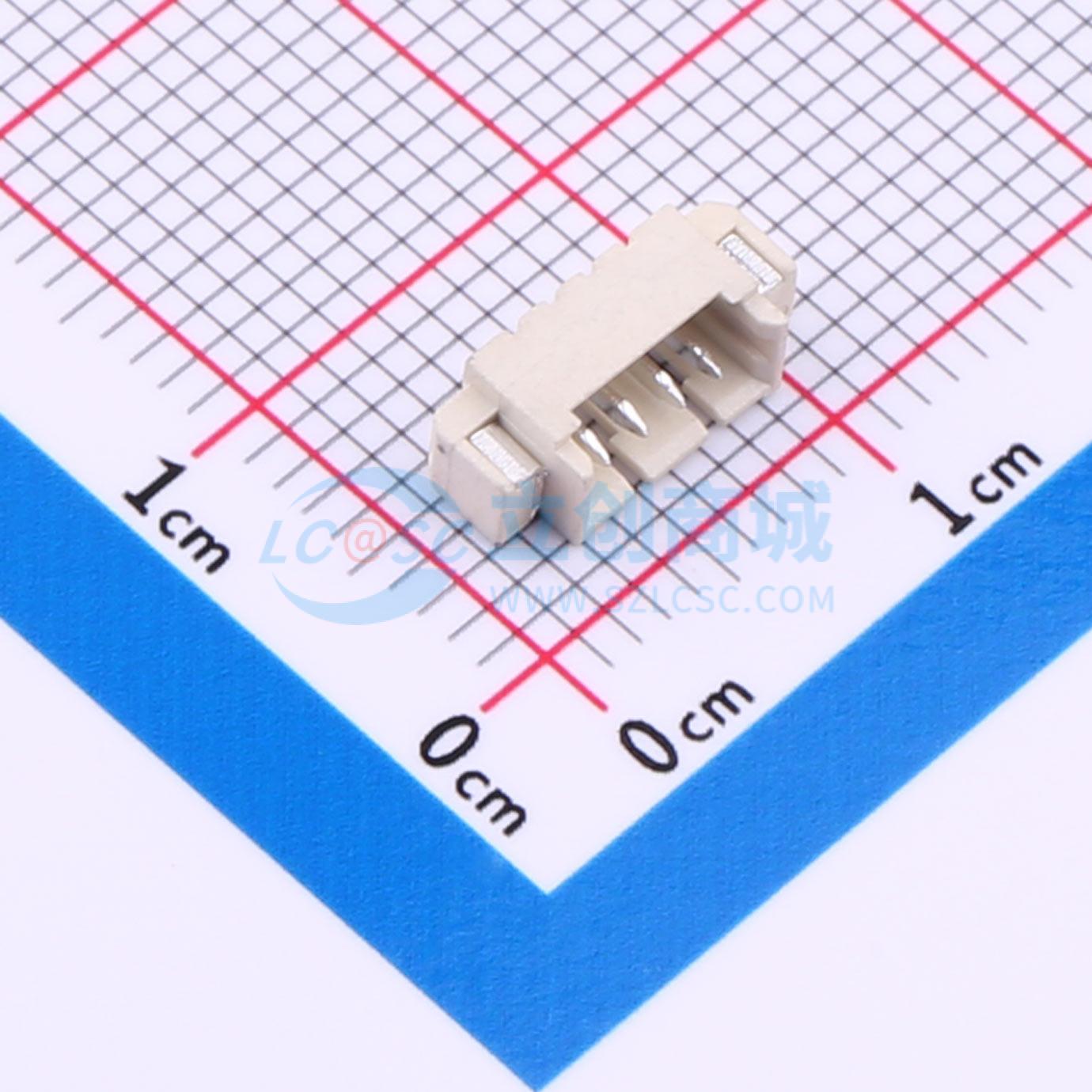 点击查看大图 HX 1.25-4PIN WSTP实物图