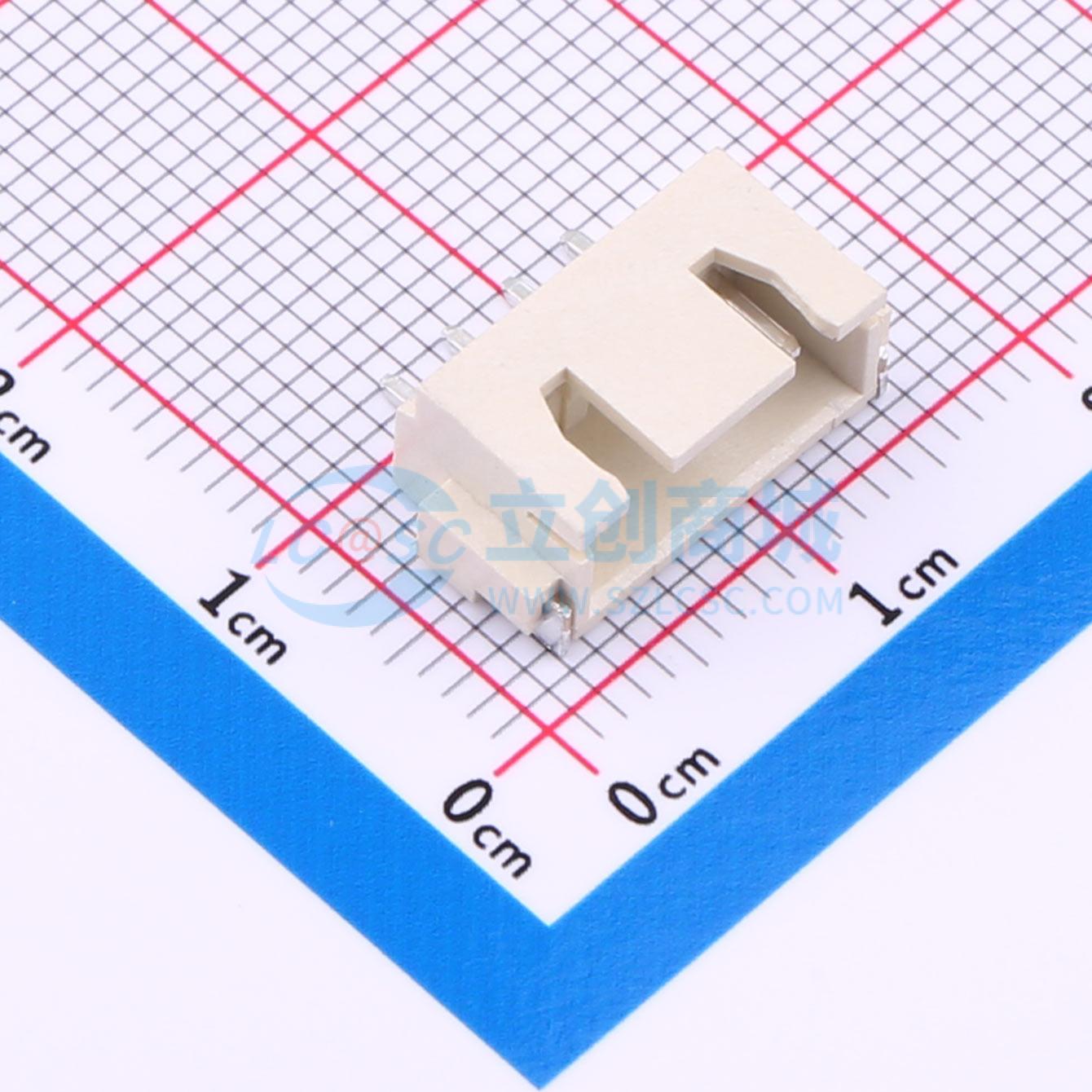 点击查看大图 HX 2.54-4PIN WSTP实物图