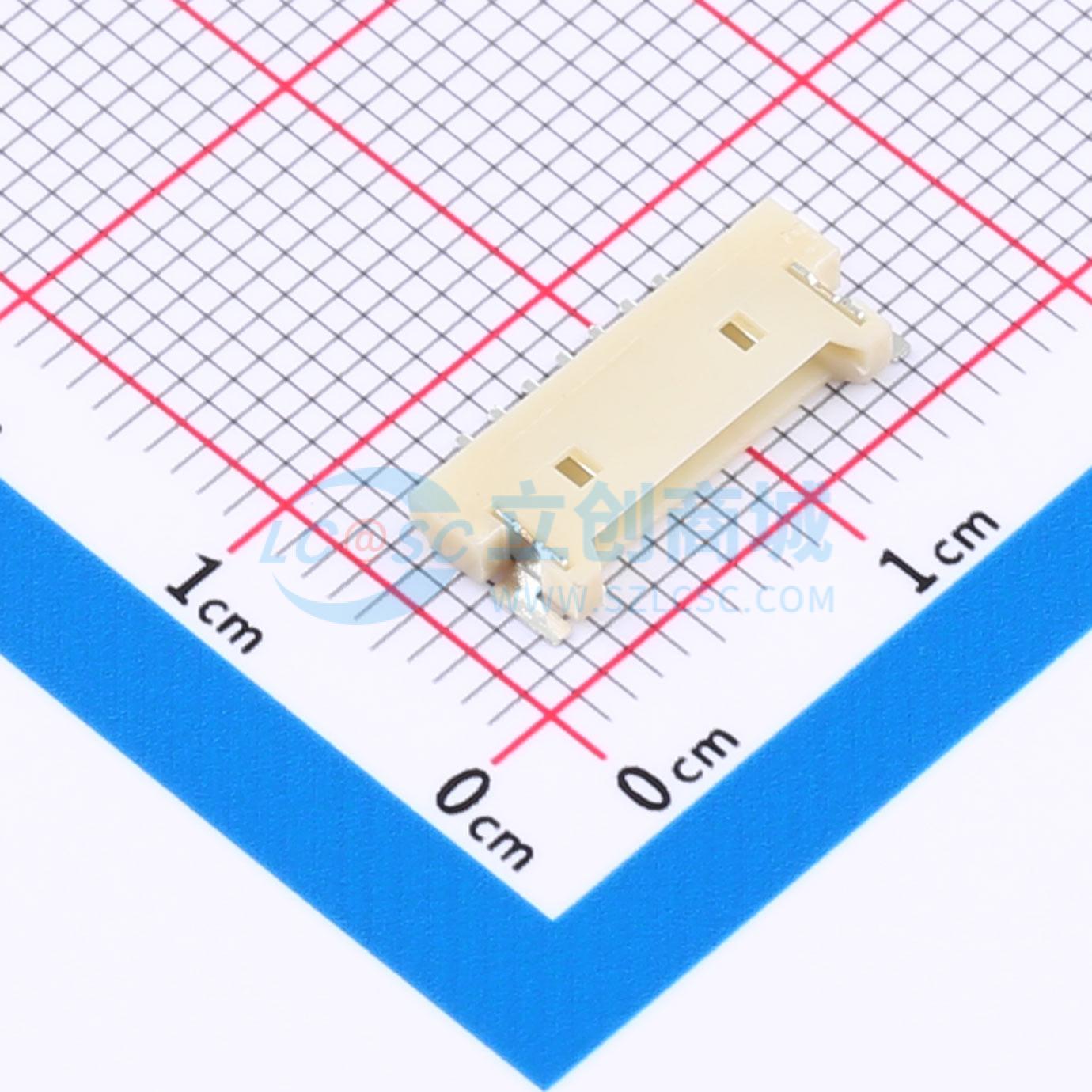 BX-MX1.25-7PCB实物图